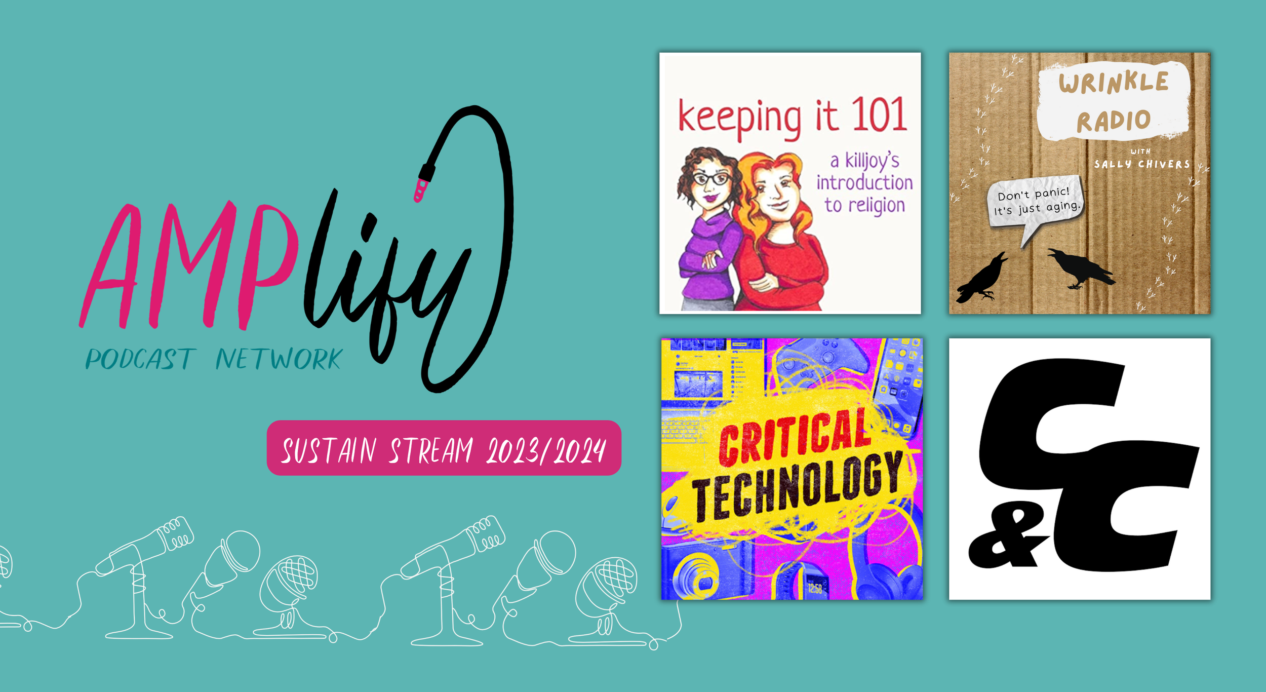 Amplify Podcast Network Sustain Stream - Inaugural Cohort 2023/2024
