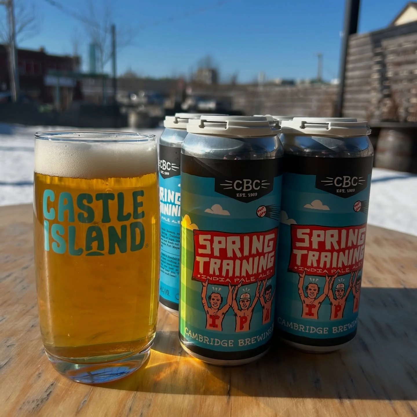 First of the month? You know the drill! 
Crack open our Spring Training IPA and make it official. Let&rsquo;s celebrate spring being right around the corner🍺