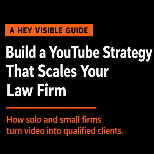 Build a YouTube Strategy That Scales Your Law Firm