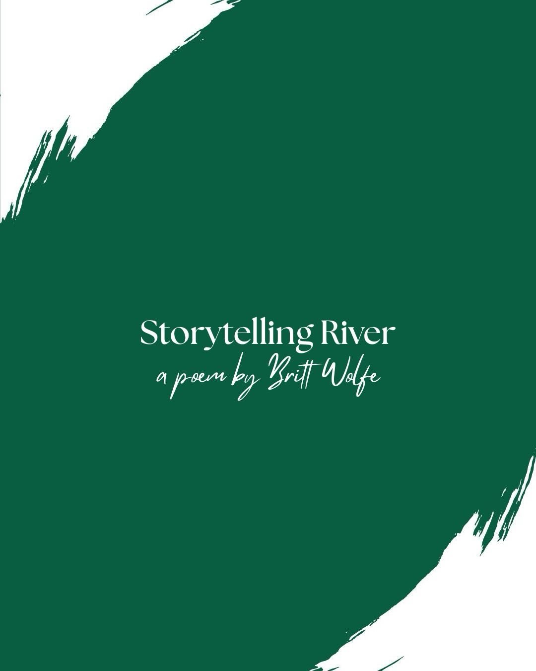 There is a holy kind of freedom that arrives when we shape our truths into stories.

What begins as a single honest line slowly becomes a living river &mdash; moving, breathing, touching shores we never knew existed. Storytelling does not tidy the me