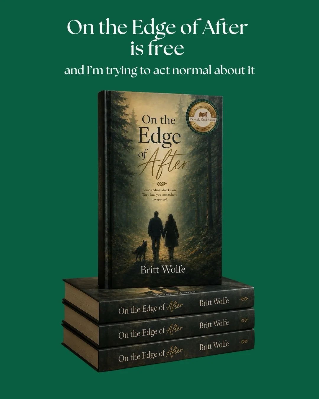 I have done something both generous and deeply self-interested.

I am giving away my novel On the Edge of After for free when you subscribe to my newsletter because, and I cannot stress this enough, I would very much like people to read the thing I s