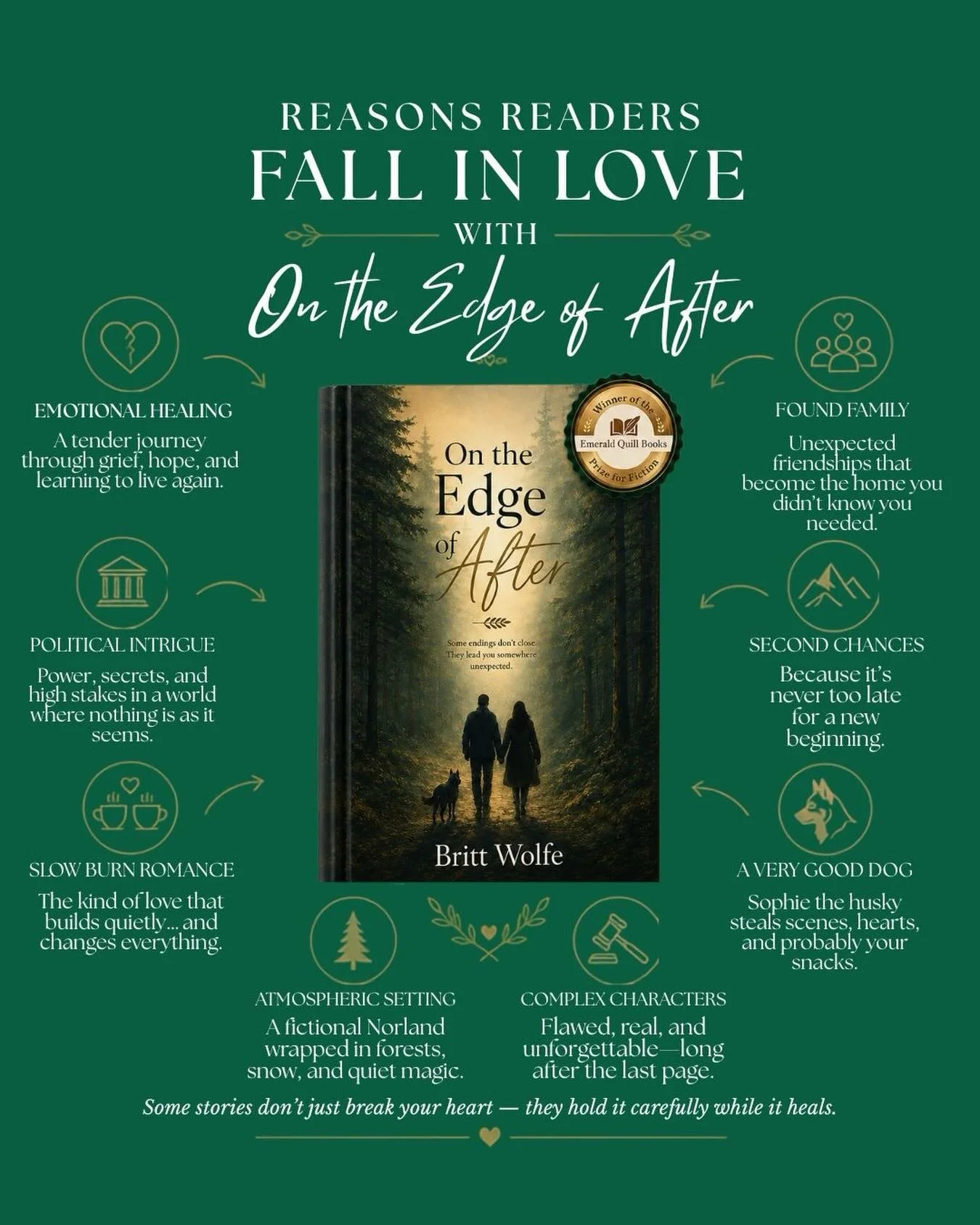 What if your favourite Taylor Jenkins Reid novel had a thriller hiding inside it?

💚 A widow still talking to her dead husband.
💚 A powerful politician who keeps showing up when she needs him most.
💚 A secret buried years ago that refuses to stay 
