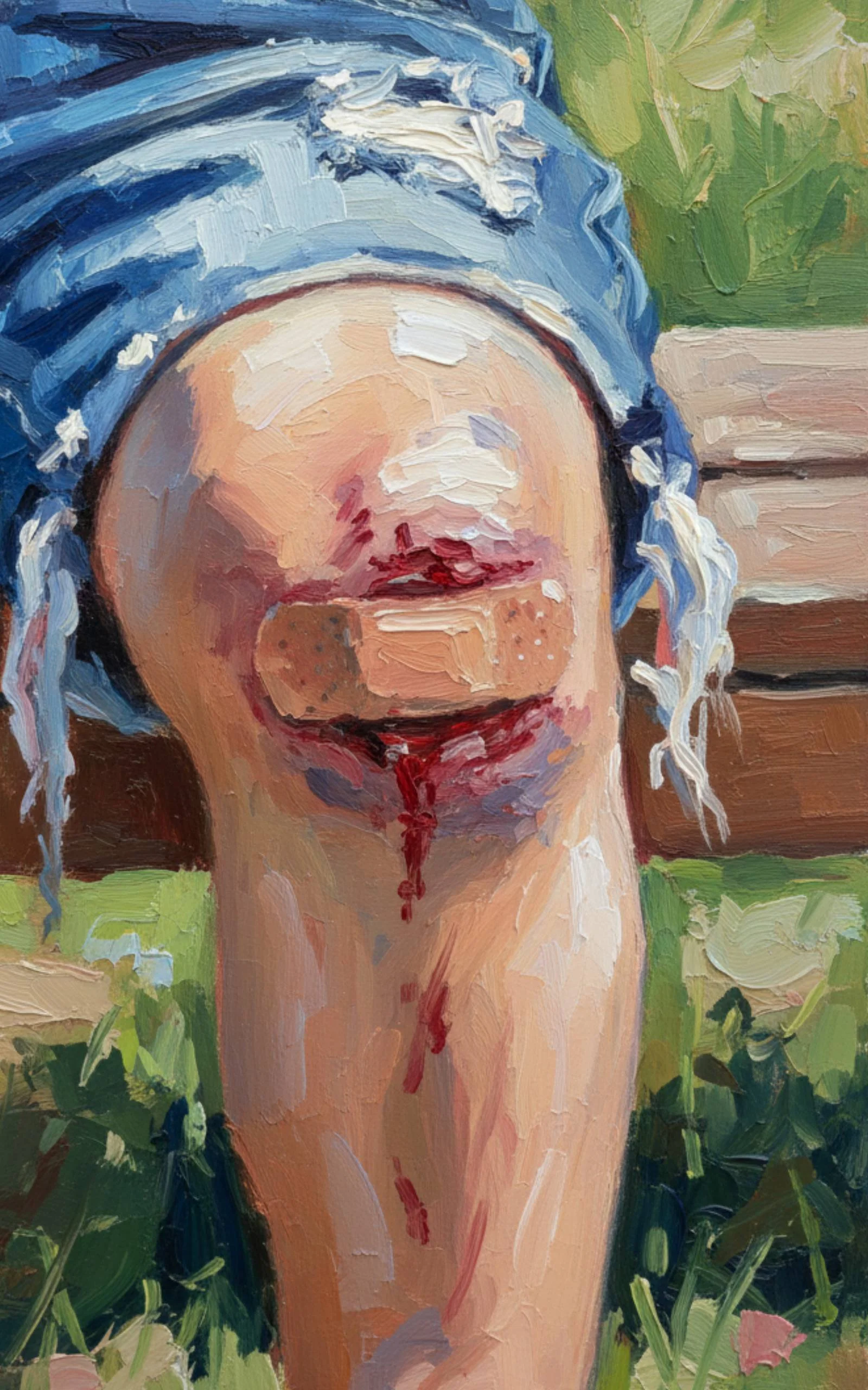 The Bandaged Place poem by Britt Wolfe author