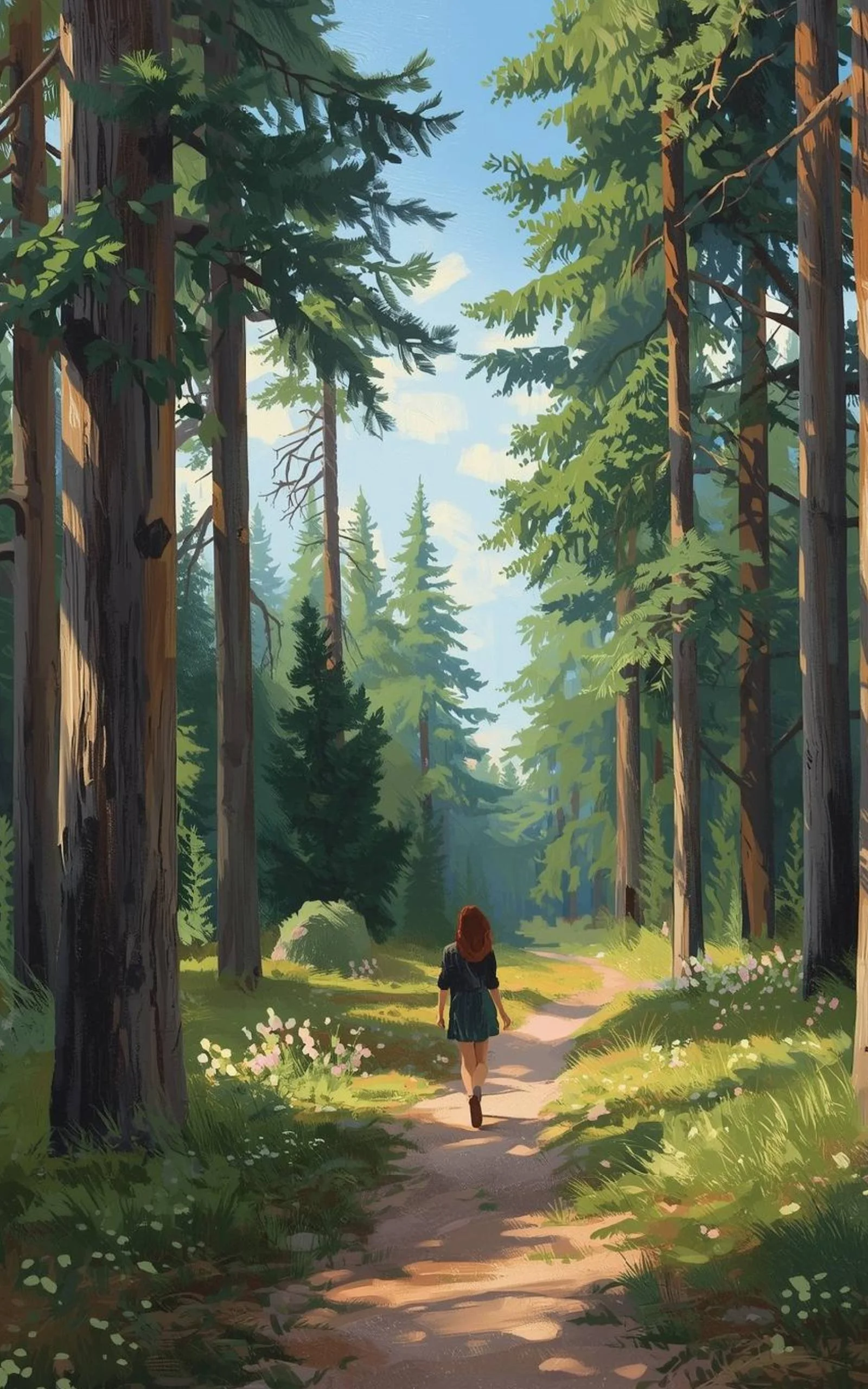 Listening to Brent Brown and Walking in the Woods