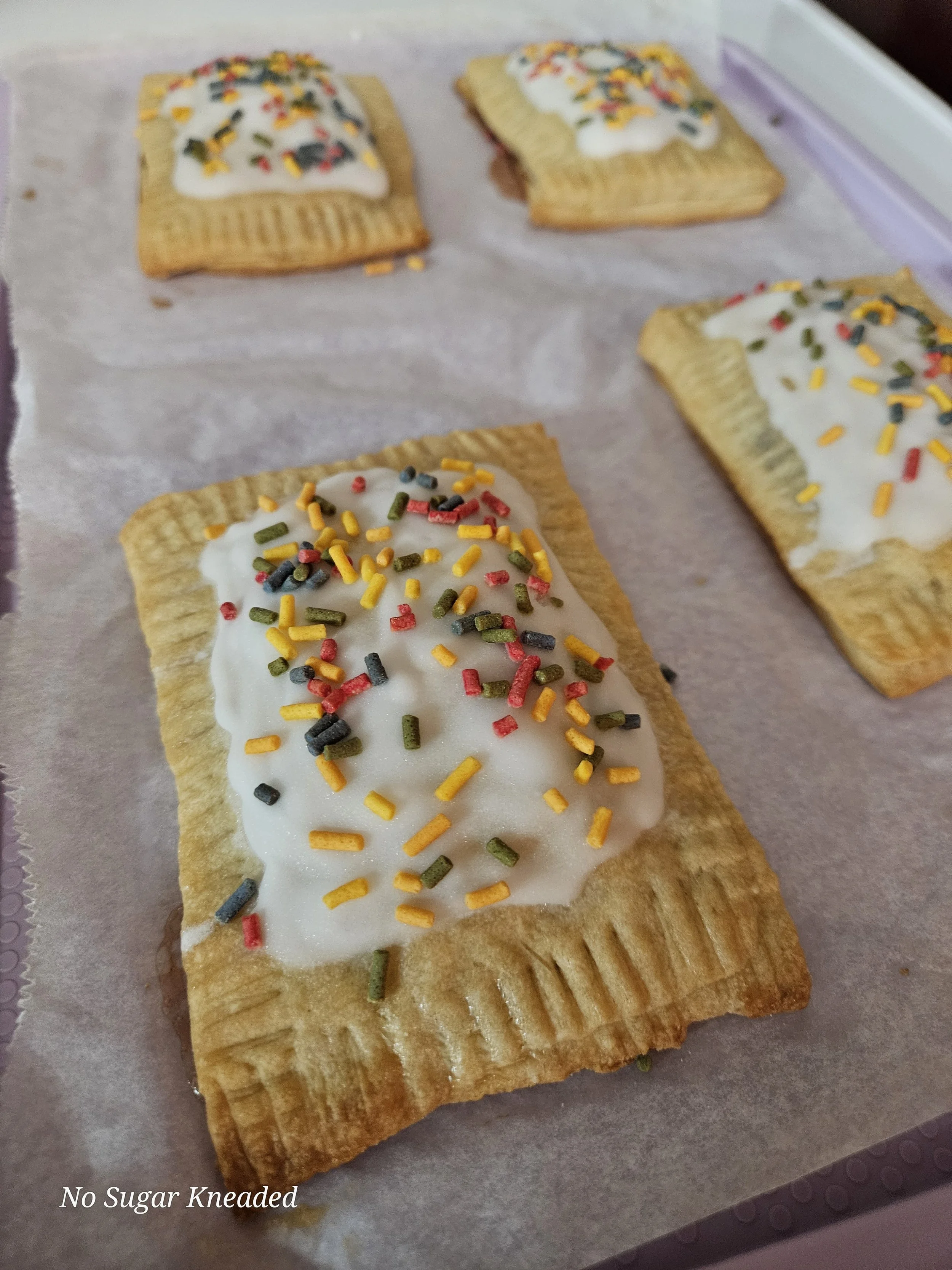Low-Carb Strawberry Toaster Pastry