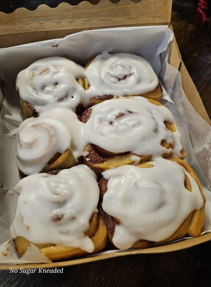 Low-Carb Sourdough Cinnamon Roll, 1/2 Dozen