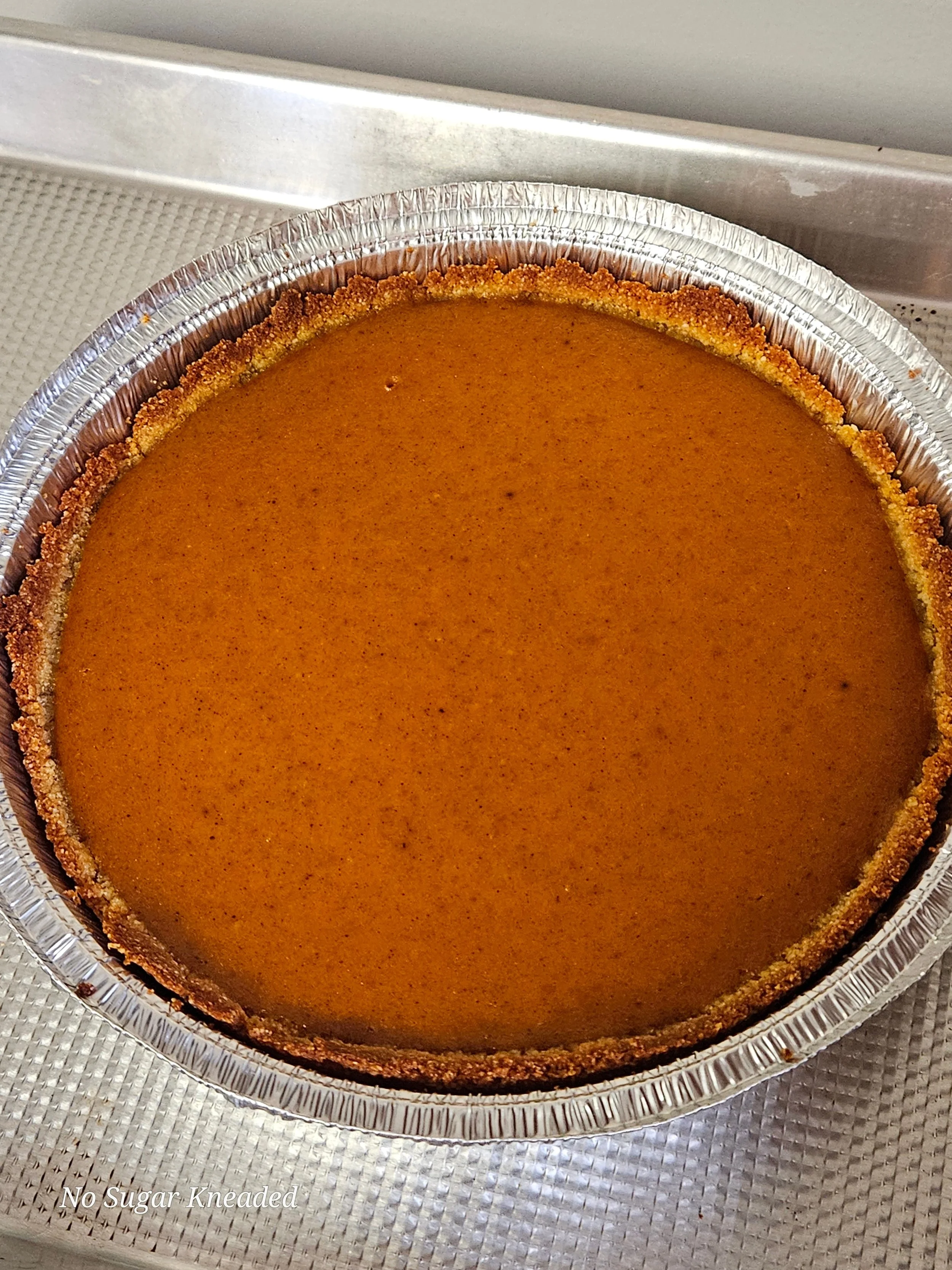 Thanksgiving Pre-Order: Keto-Friendly Pumpkin Pie- Serves 8