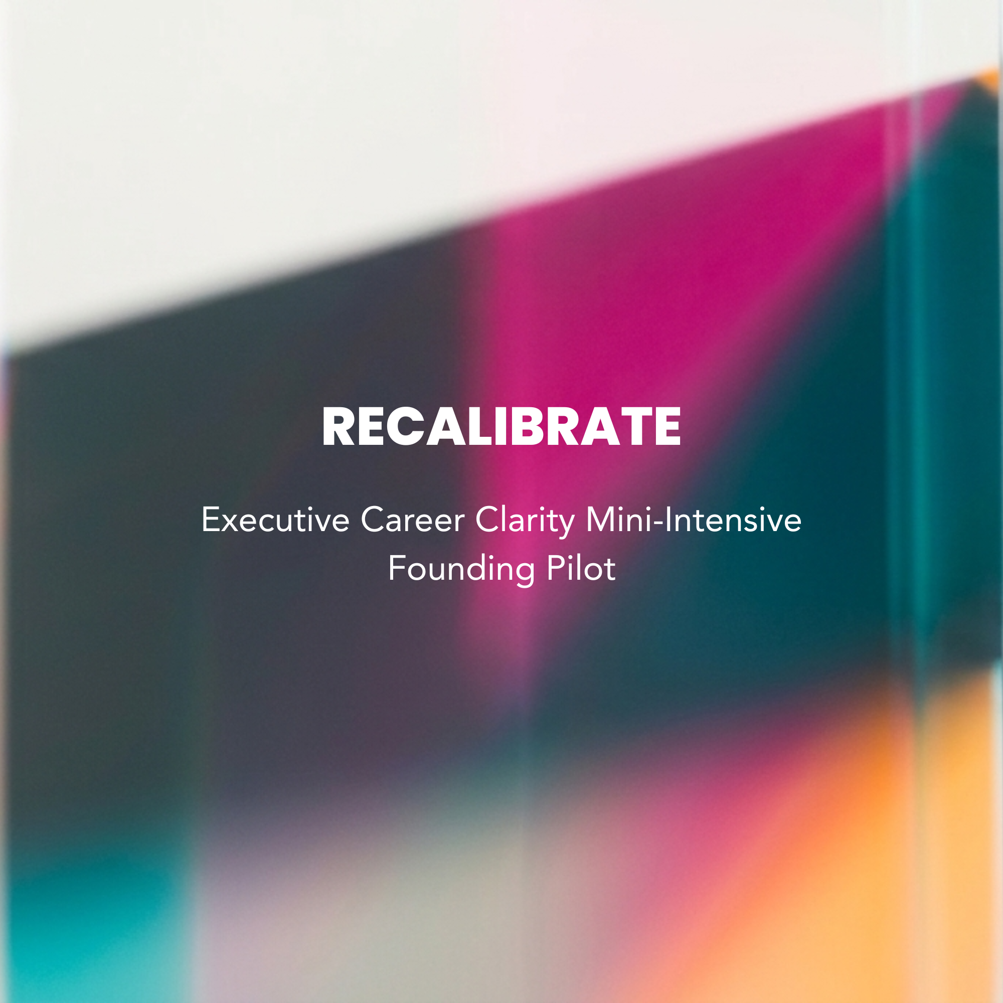Recalibrate
