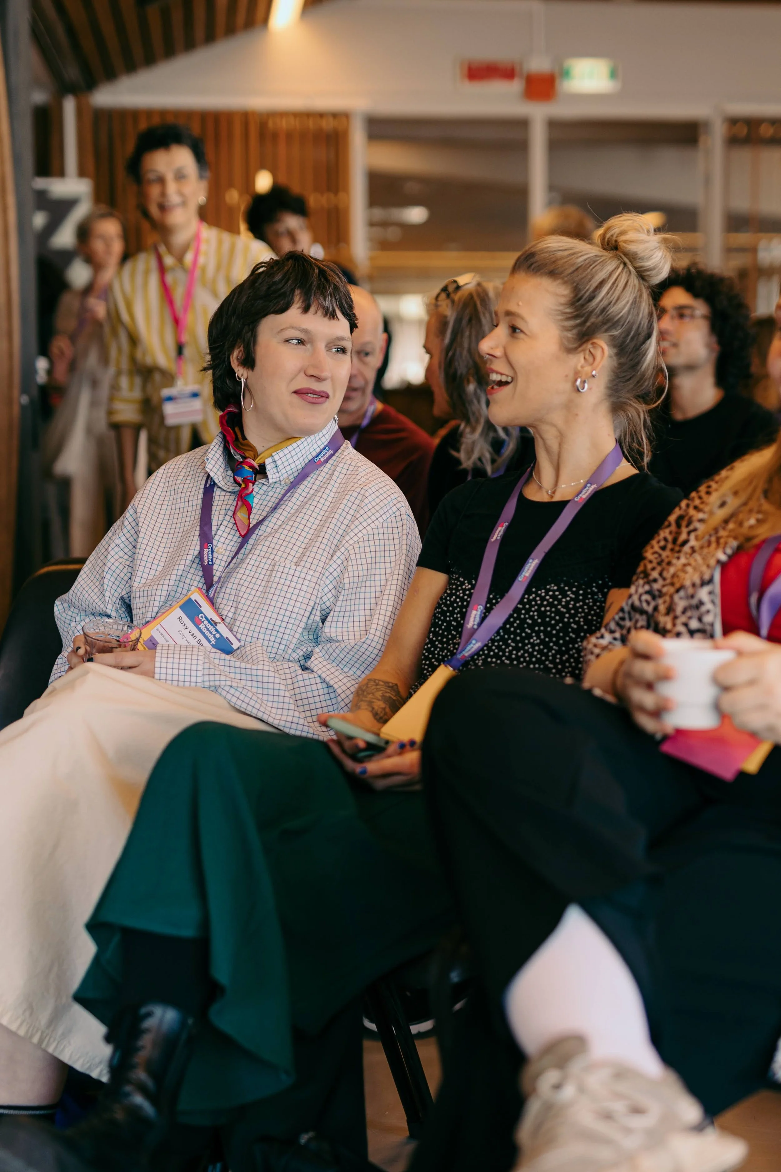 publiek CreativeRoadz in gesprek