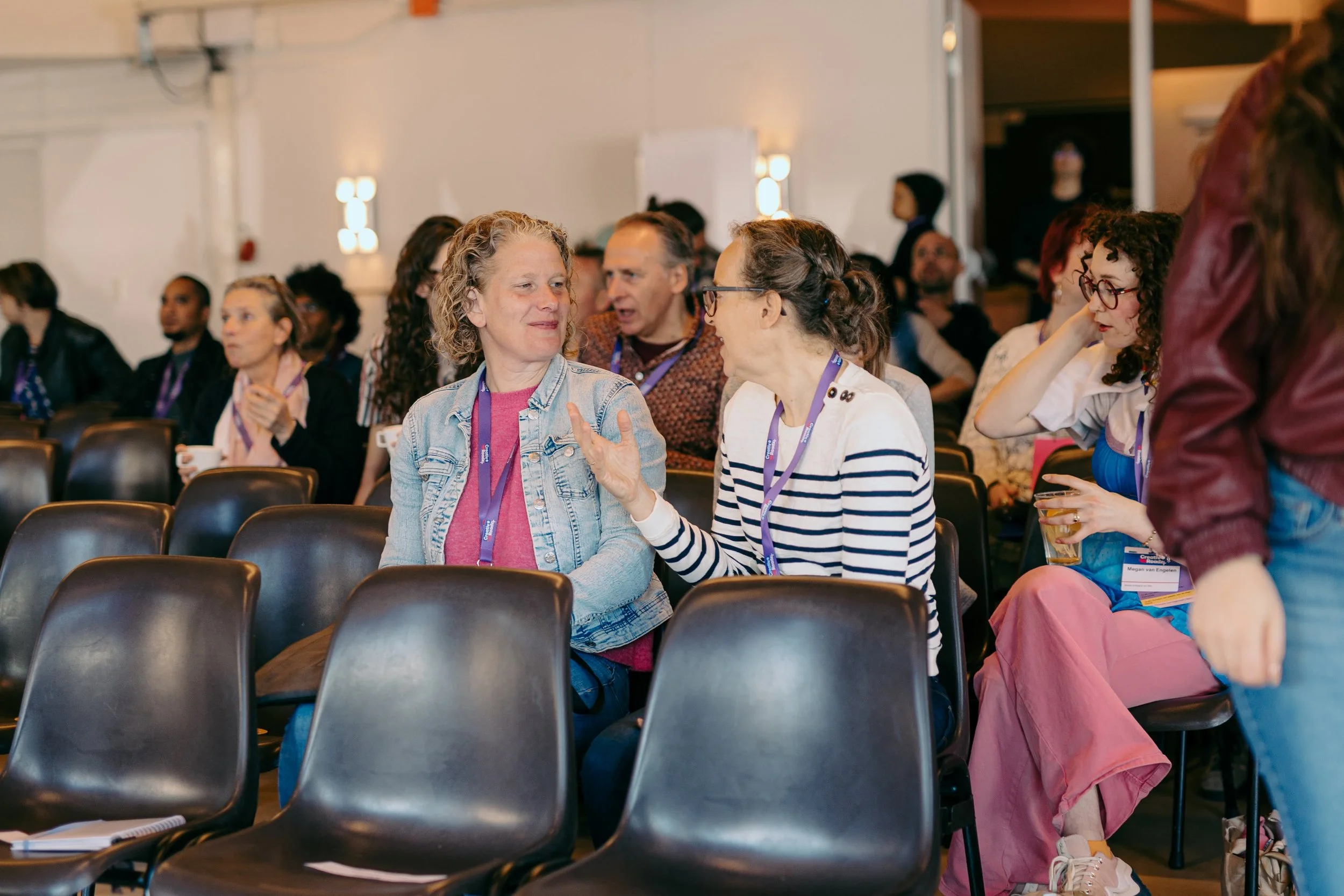 publiek CreativeRoadz in gesprek