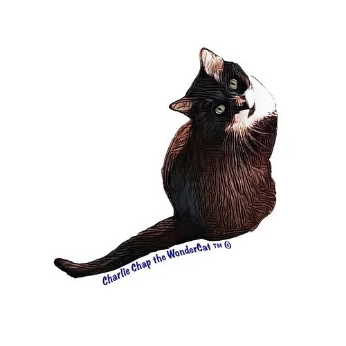 Charlie Chap Cute #2 Sticker