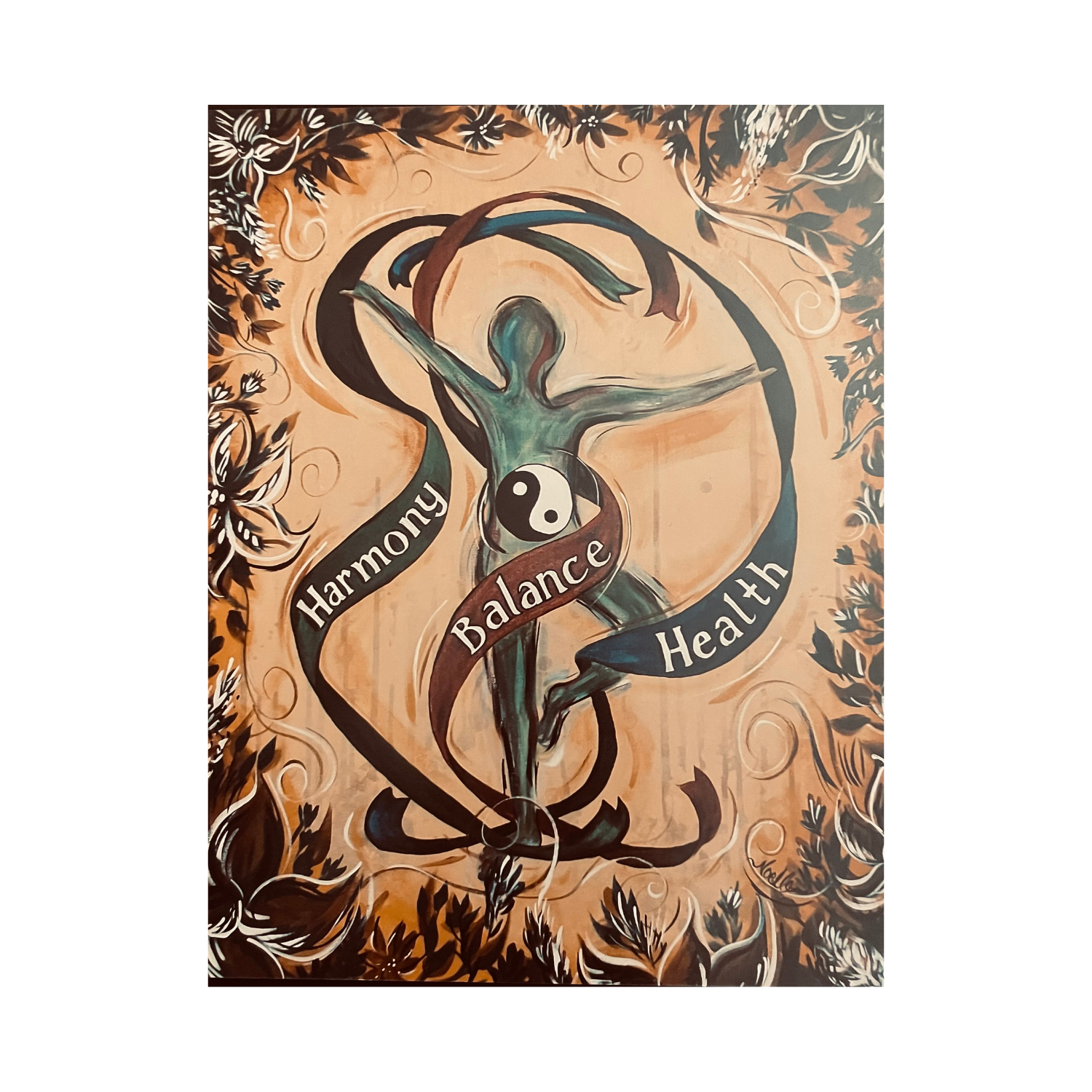 Health Harmony Balance 8x10 Print