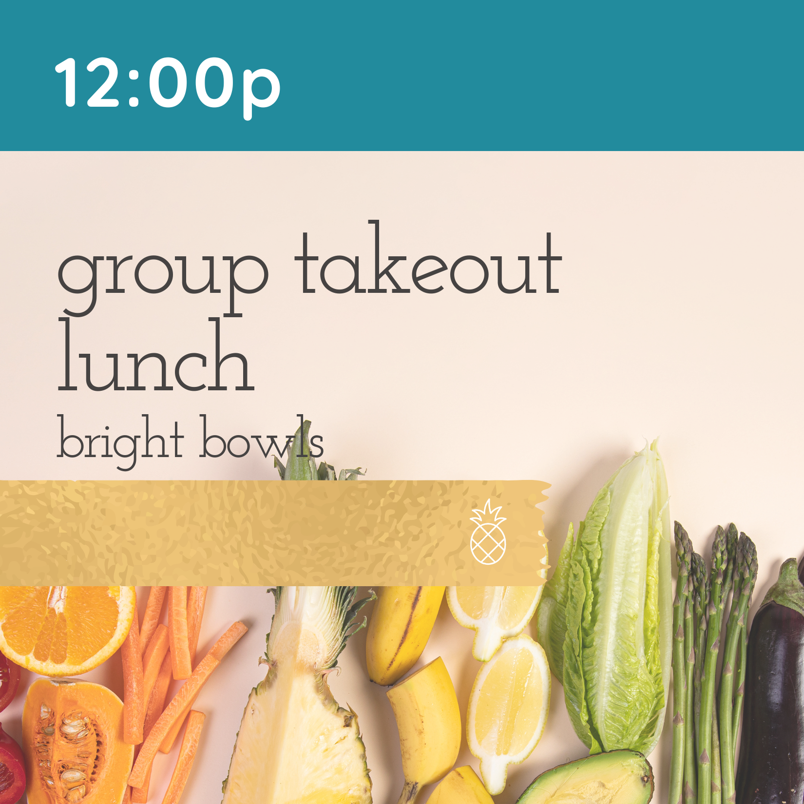 Group Takeout Lunch