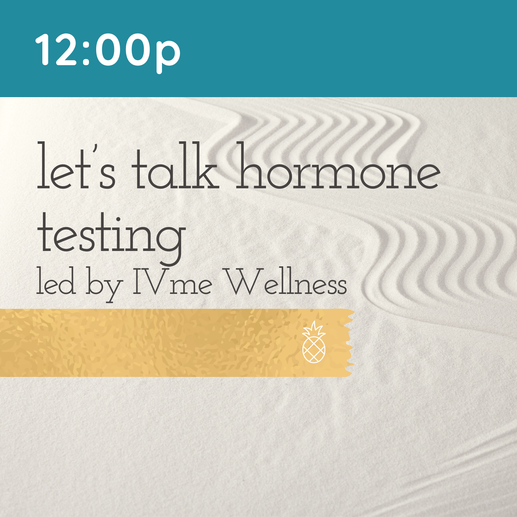 Let’s Talk Hormone Testing, with IVme Wellness