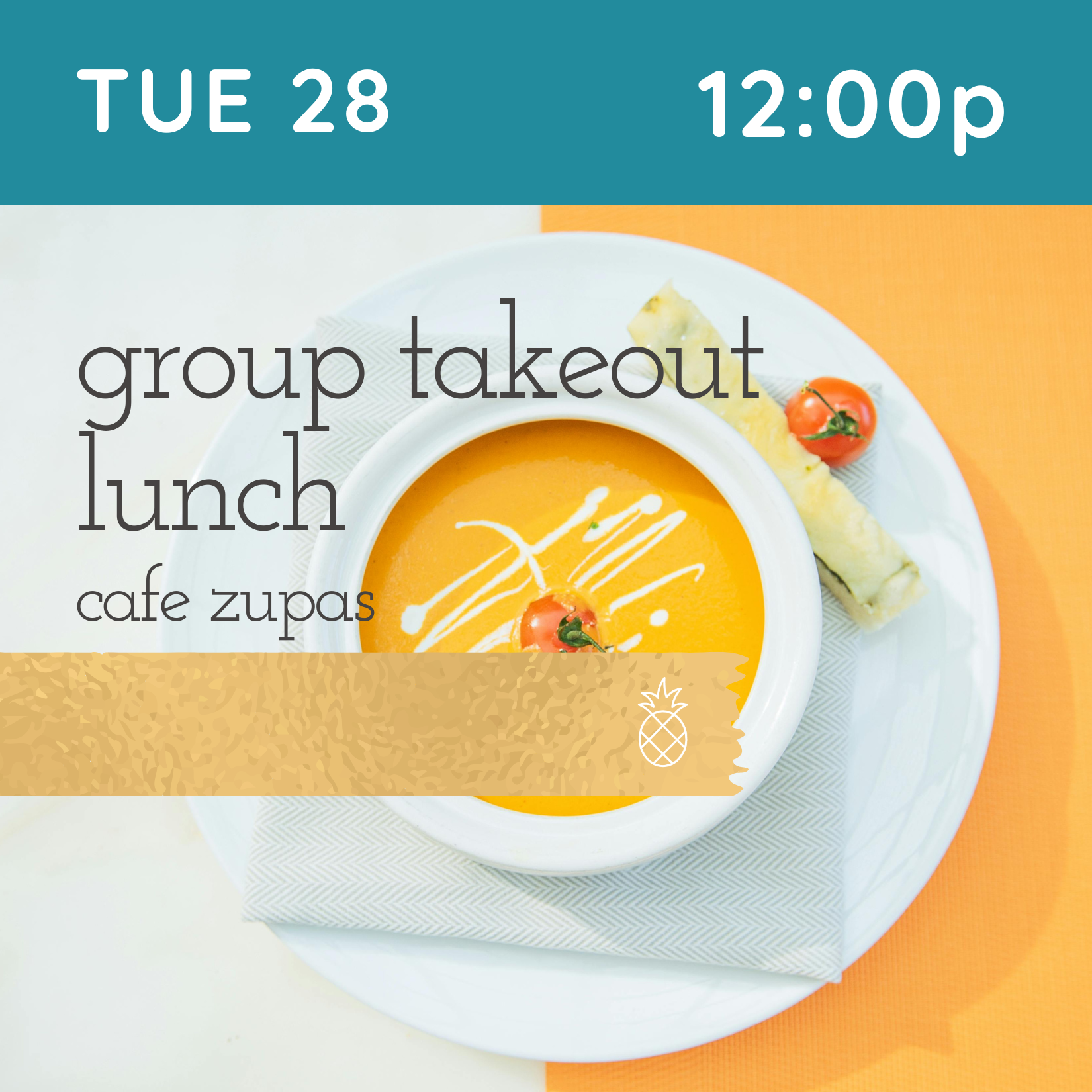 Group Takeout Lunch