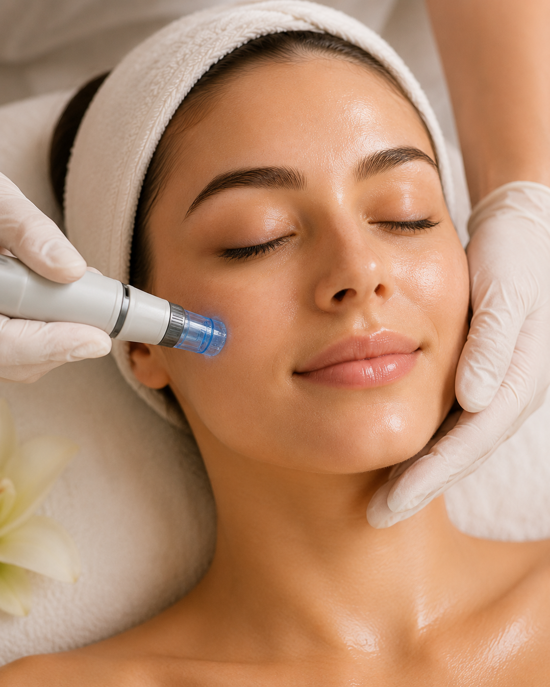 Hydra facial treatment for deep cleansing and hydration at Thao SD Brow & Lash in San Diego