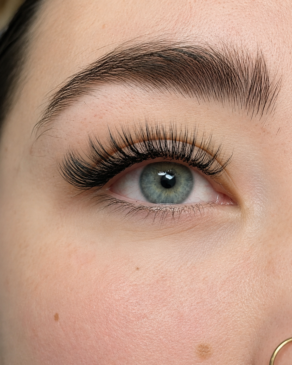 Classic lash extensions at Thao SD Brow & Lash in San Diego