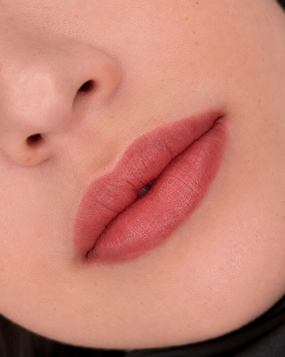 Before and after Lip Blush and Plasma Lip Blushing showing natural lip color enhancement in San Diego