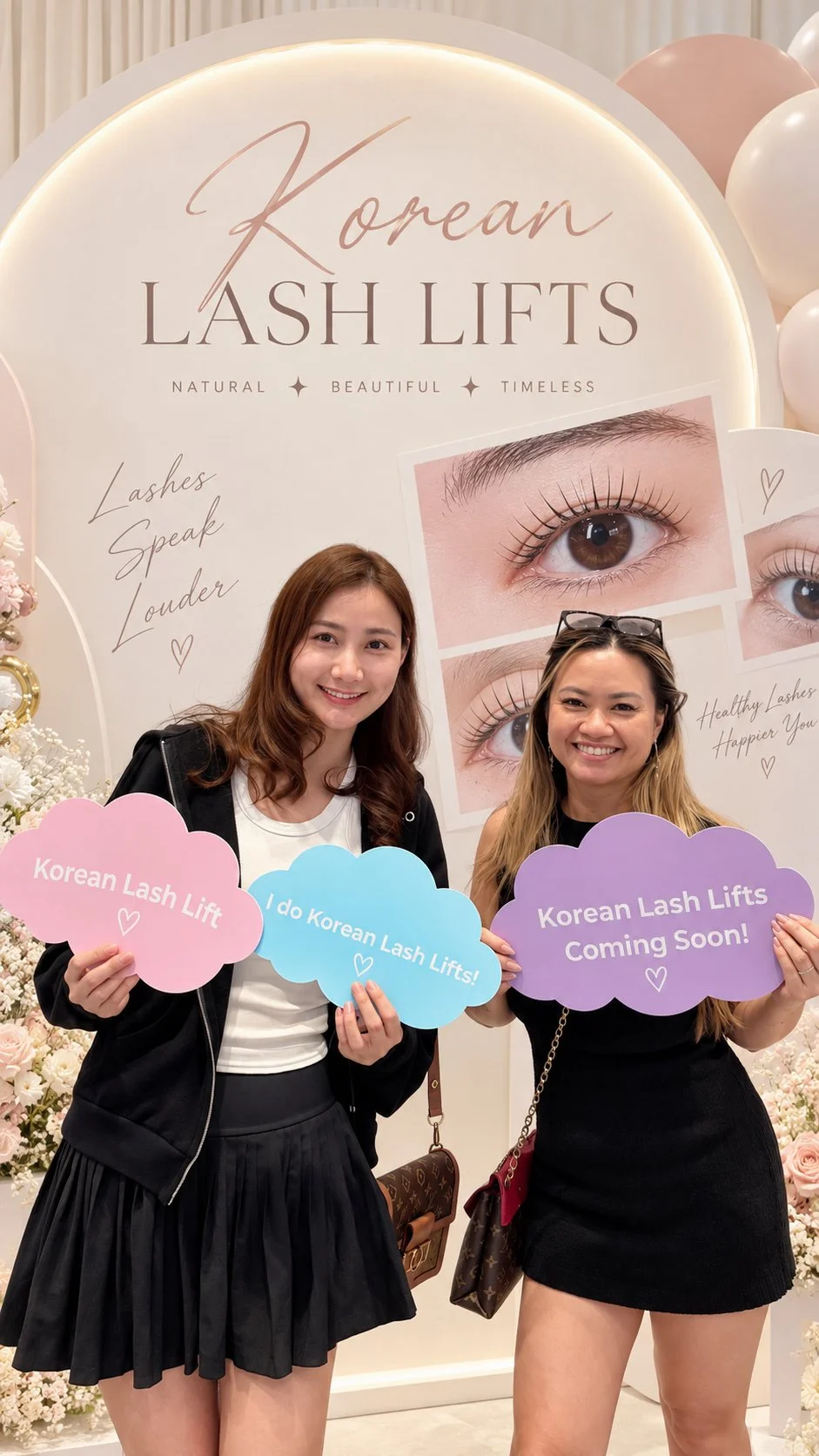 Continuing education in Korean Lash Lift techniques to stay current with modern lash lifting methods in San Diego.