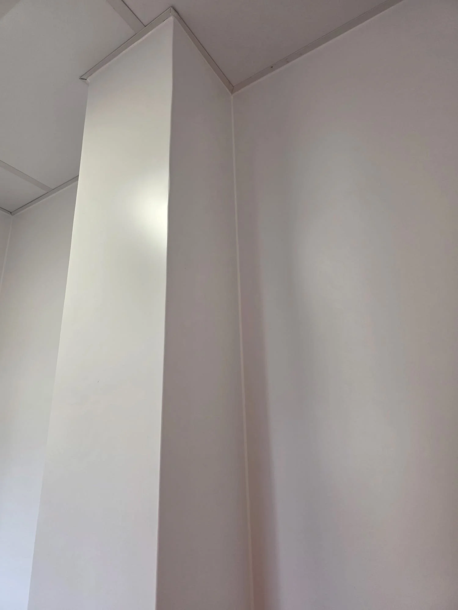 Installation of hard wearing hygienic wall cladding, at Sevenoaks Railway Station in Kent, installed by Cladify.