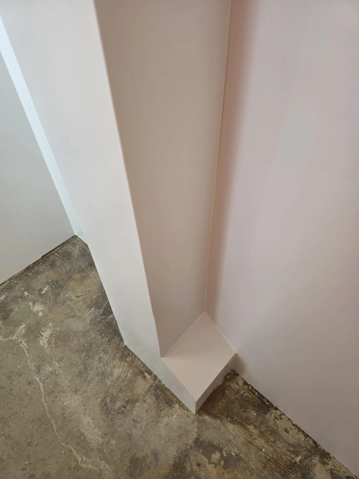 Installation of hard wearing hygienic wall cladding, at Sevenoaks Railway Station in Kent, installed by Cladify.