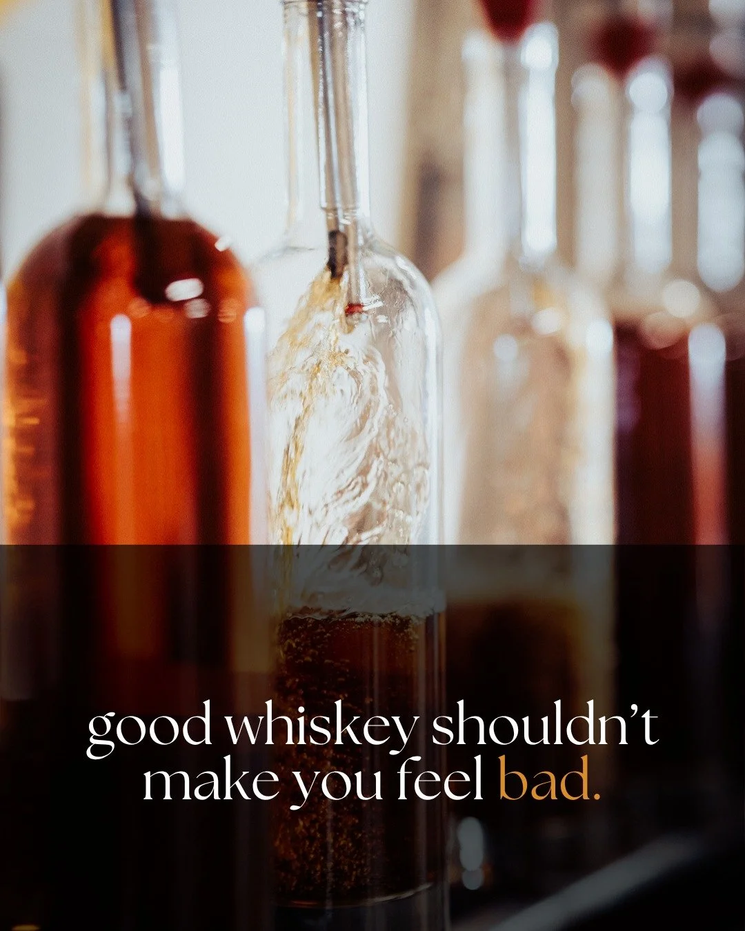 Did you know non-straight whiskeys and blends (most whiskey is a blend) can include ~2% coloring or flavoring without disclosure? 🤔 That&rsquo;s why we do things differently, maintaining 100% transparency about what we put in your whiskey so you kno