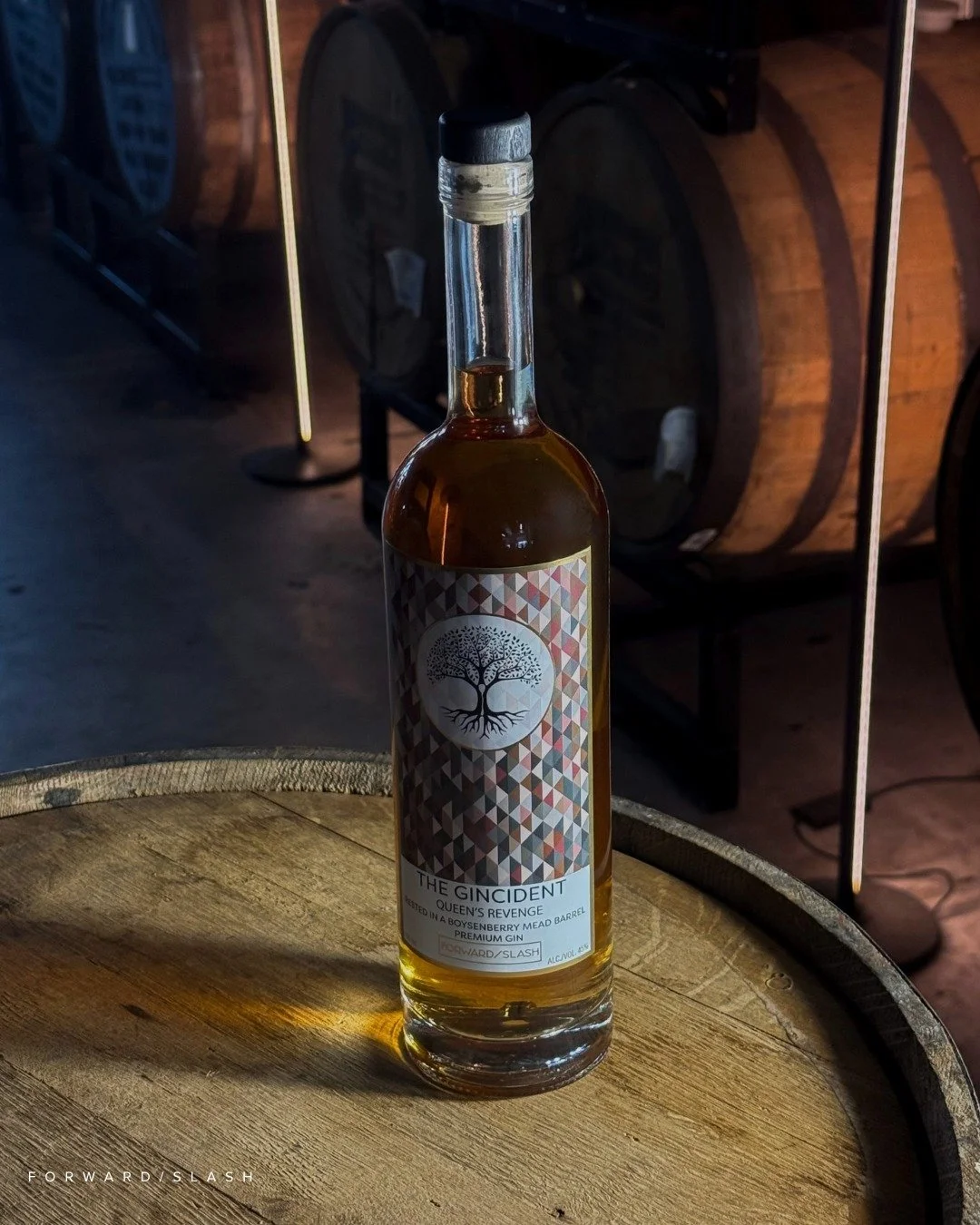 N E W  R E L E A S E
The Gincident is back...and dare we say even better?

Last year, a warehouse mishap gave us one of our favorite accidents. This year, we took that same gin and rested it in a boysenberry mead barrel donated to us from our friends