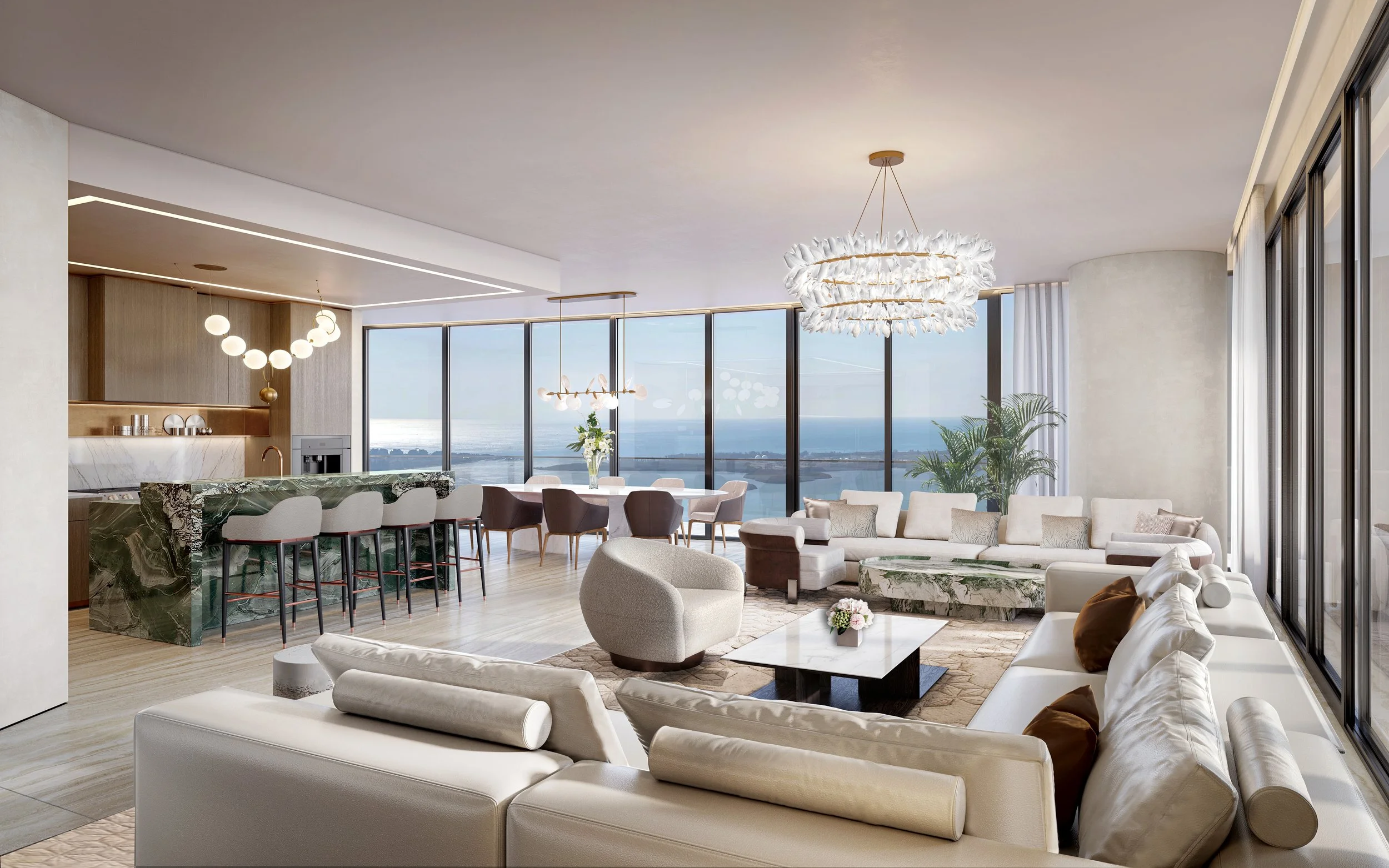 Kitchen & Living room 2