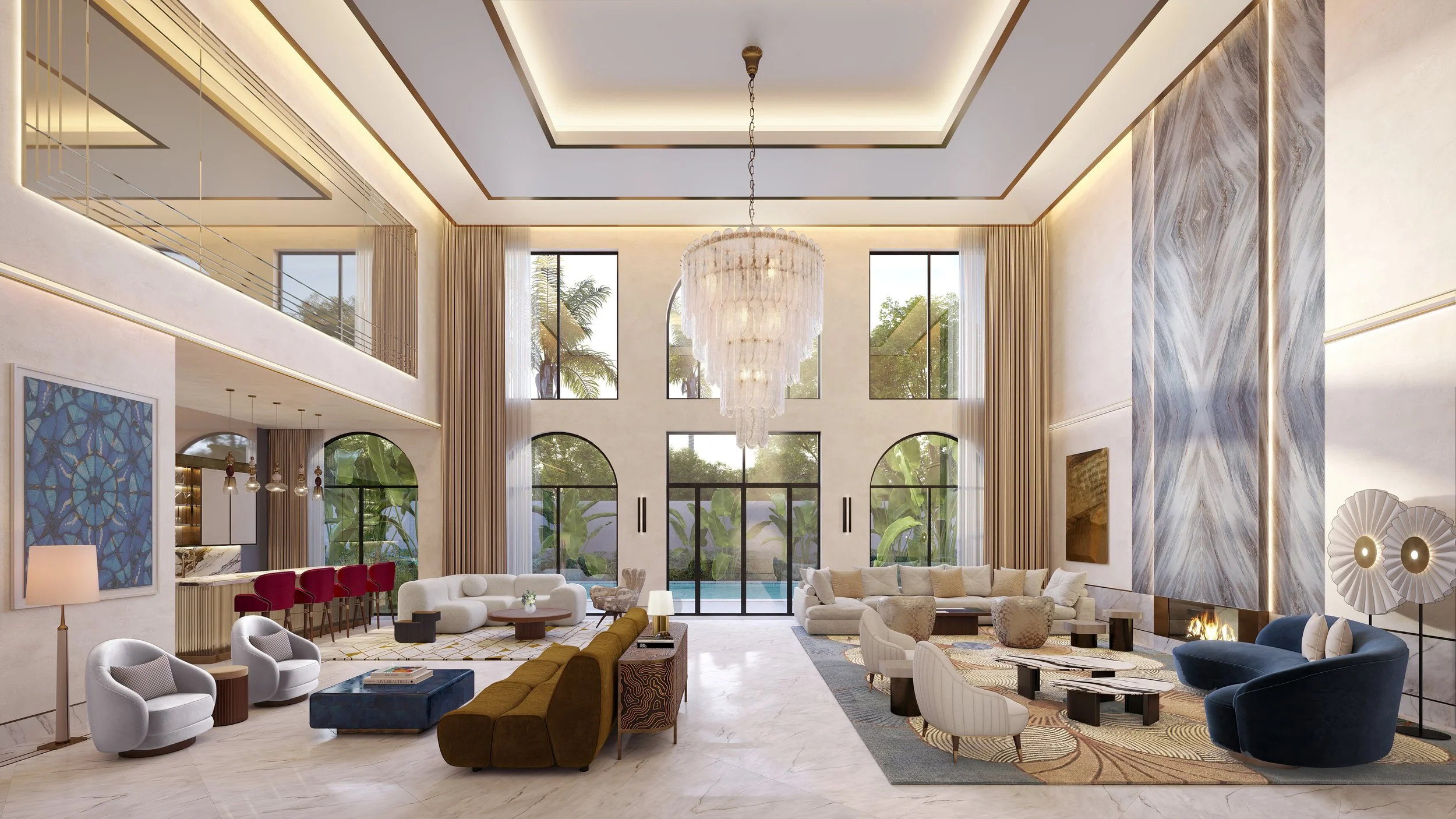 Living Room & Bar