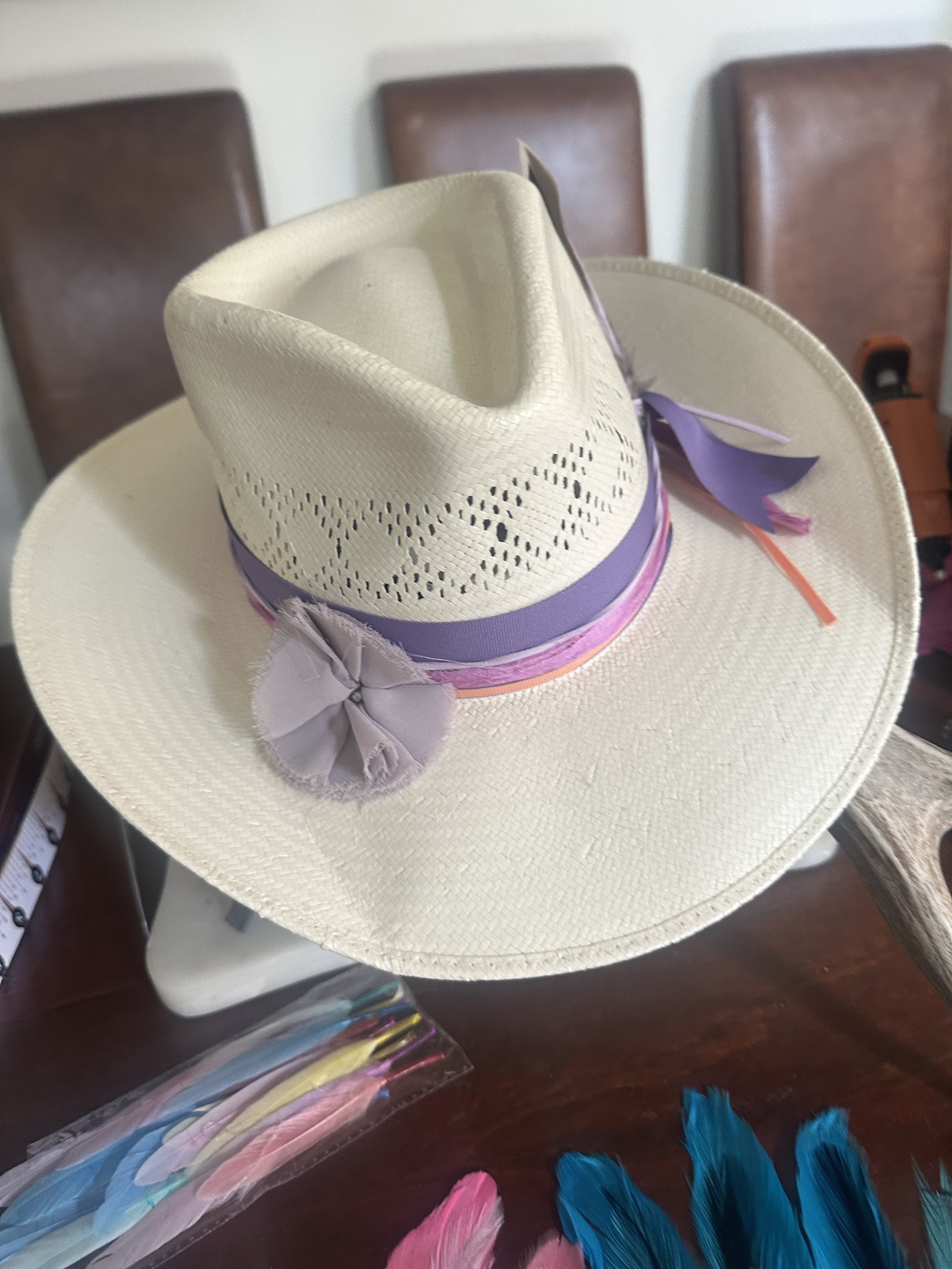 Shorty Shantung with Come & Go Brim