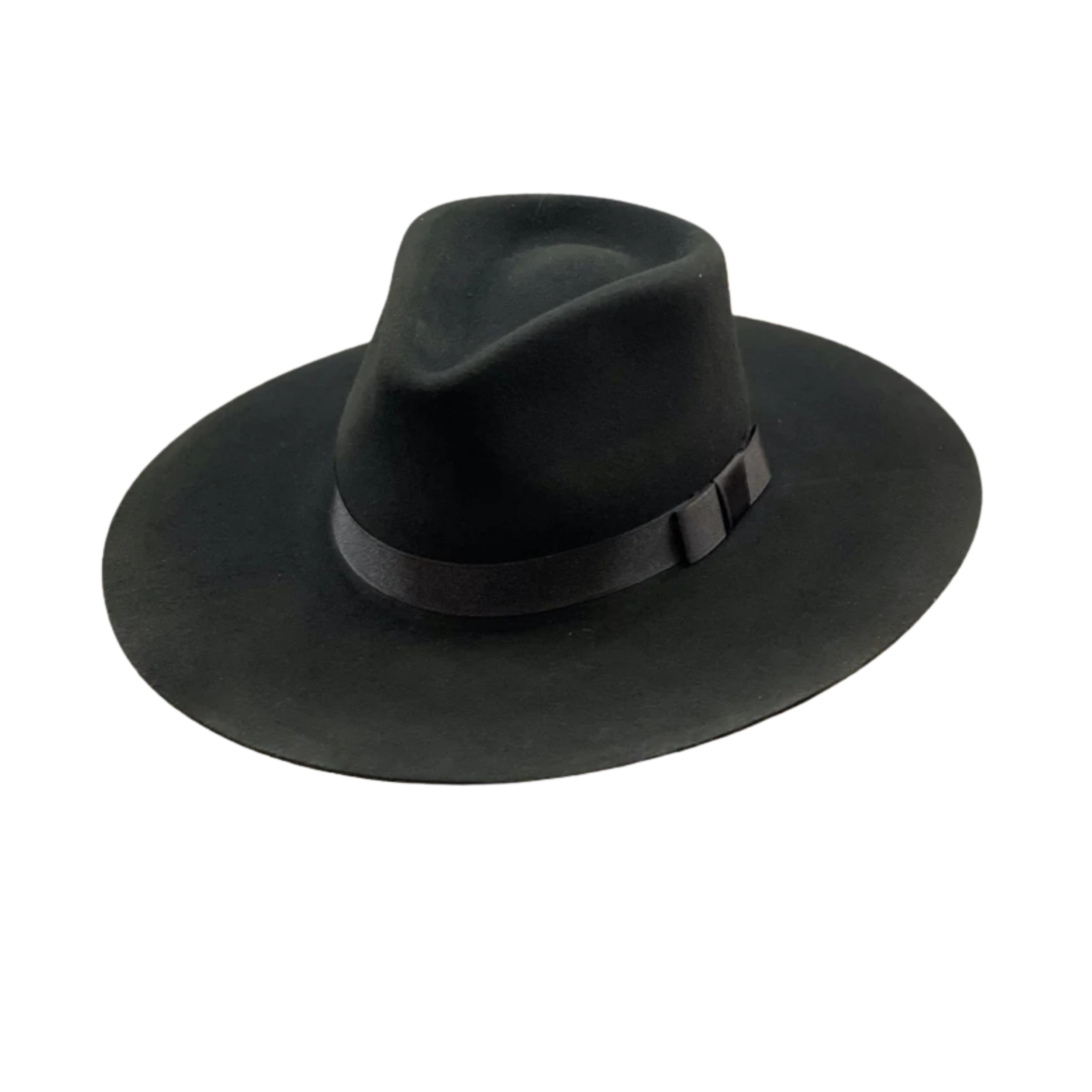 Fedora Black Wool