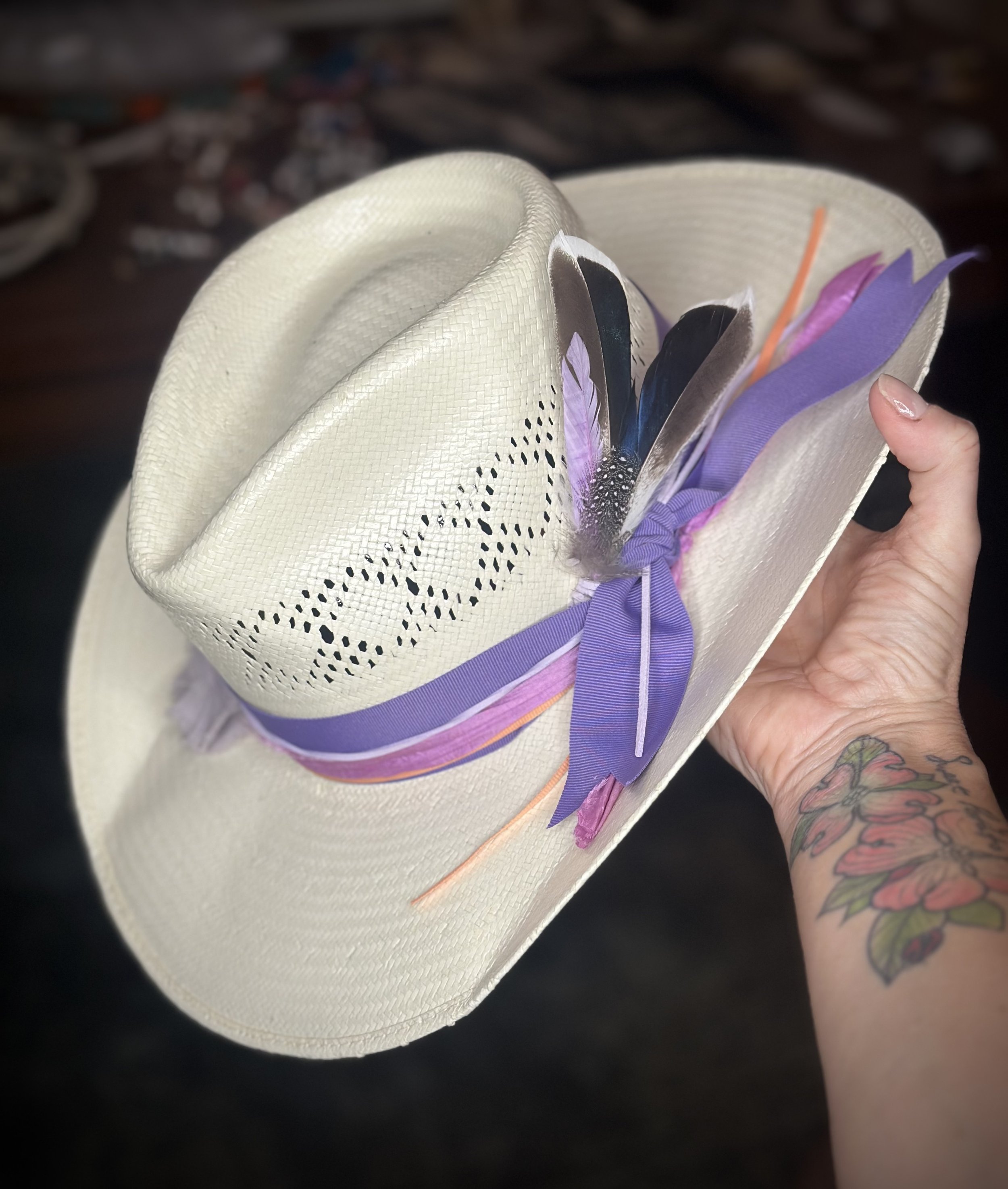 Shorty Shantung with Come & Go Brim