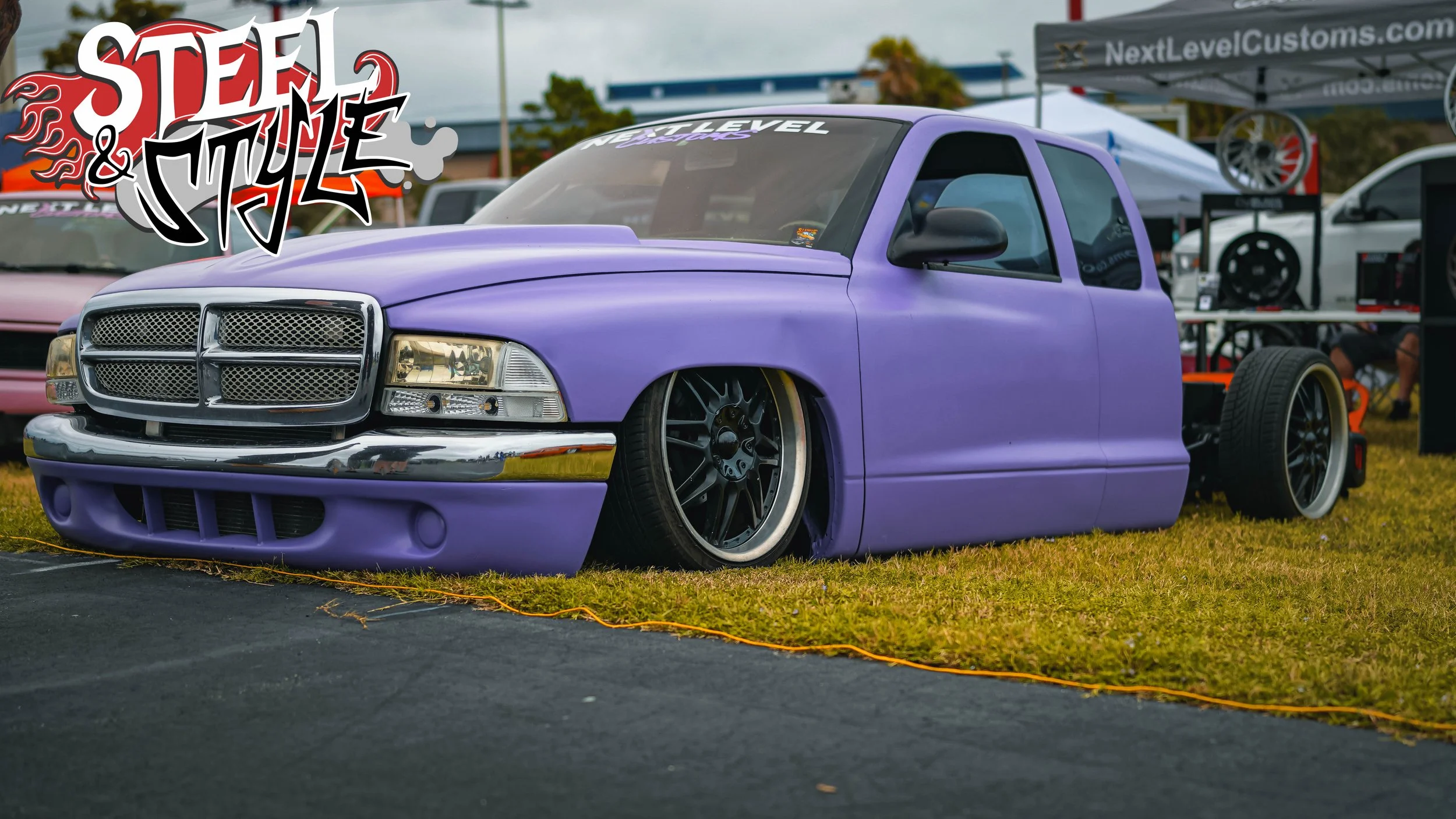 Purple Dodge Truck at Slamfest October 2025-2.JPG
