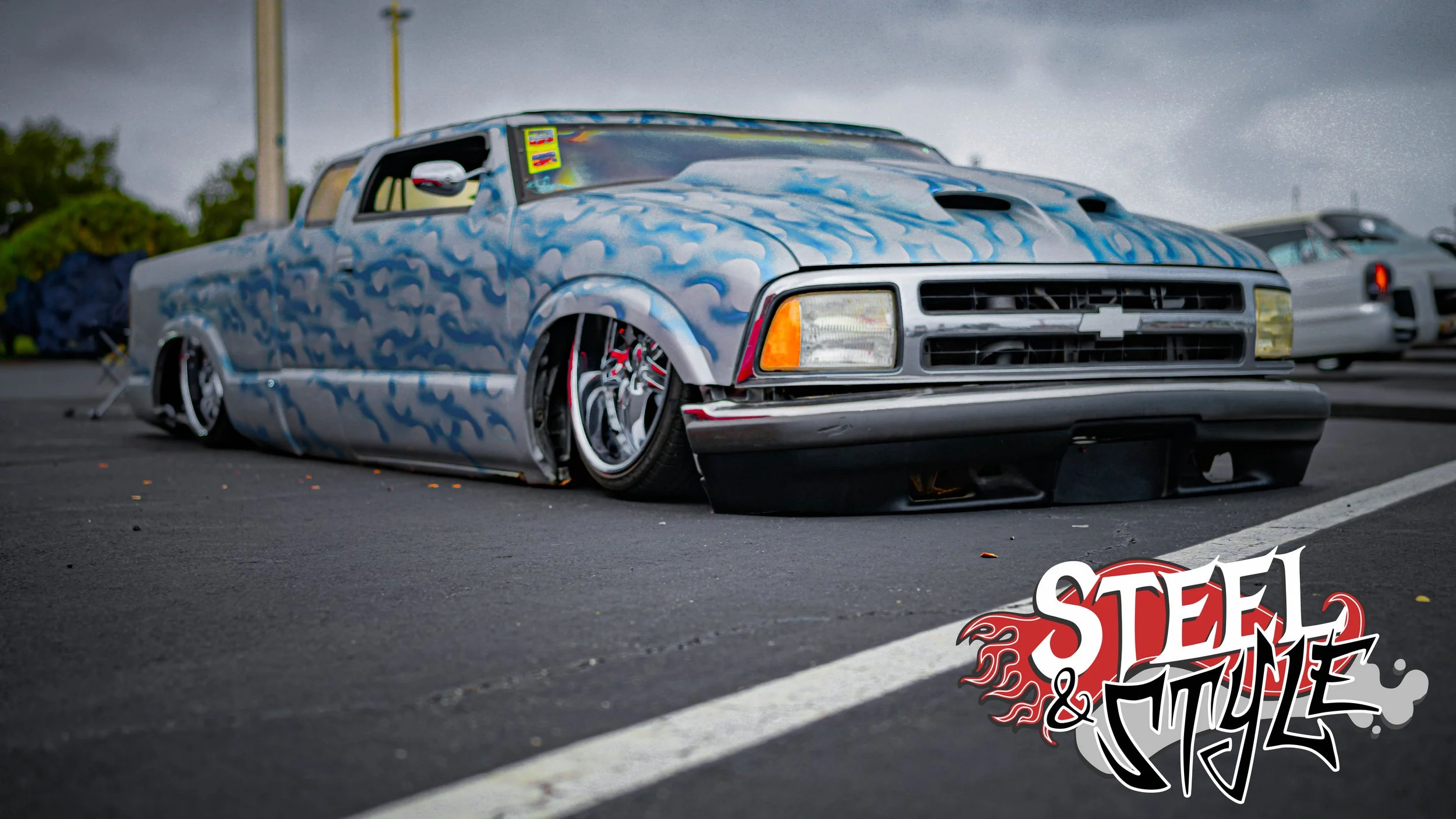 Chopped Top Chevy Truck at Slamfest October 2025-3.JPG