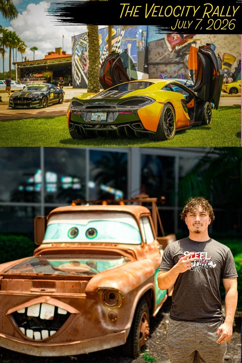 Velocity Rally Opening Page.
