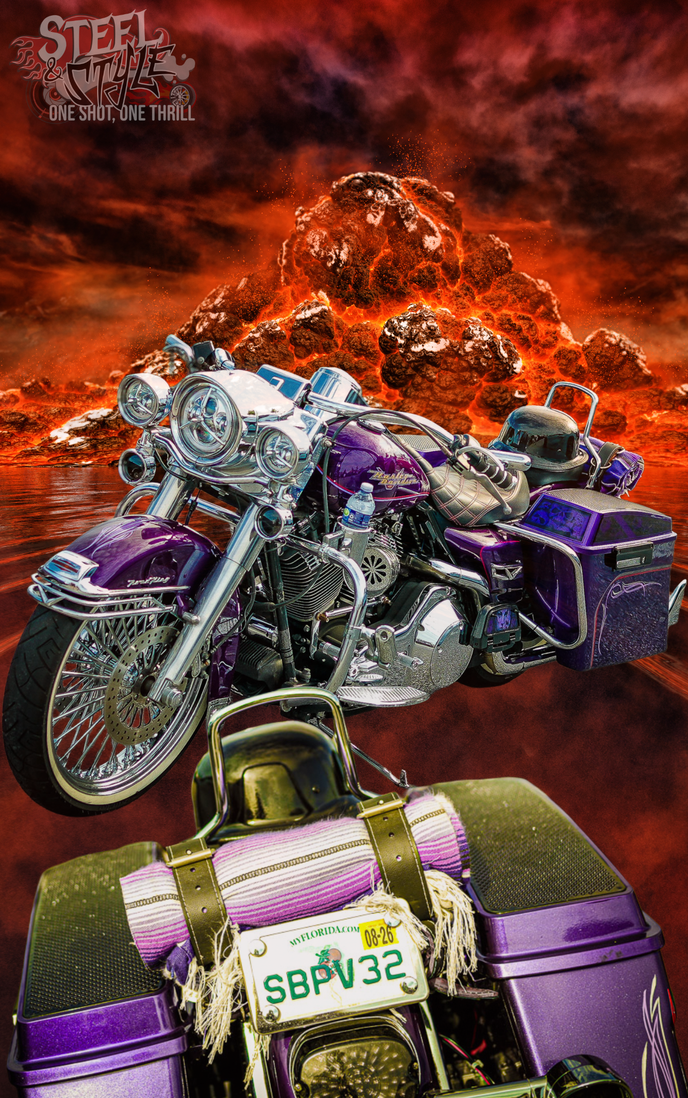 Harley Davidson Custom artwork