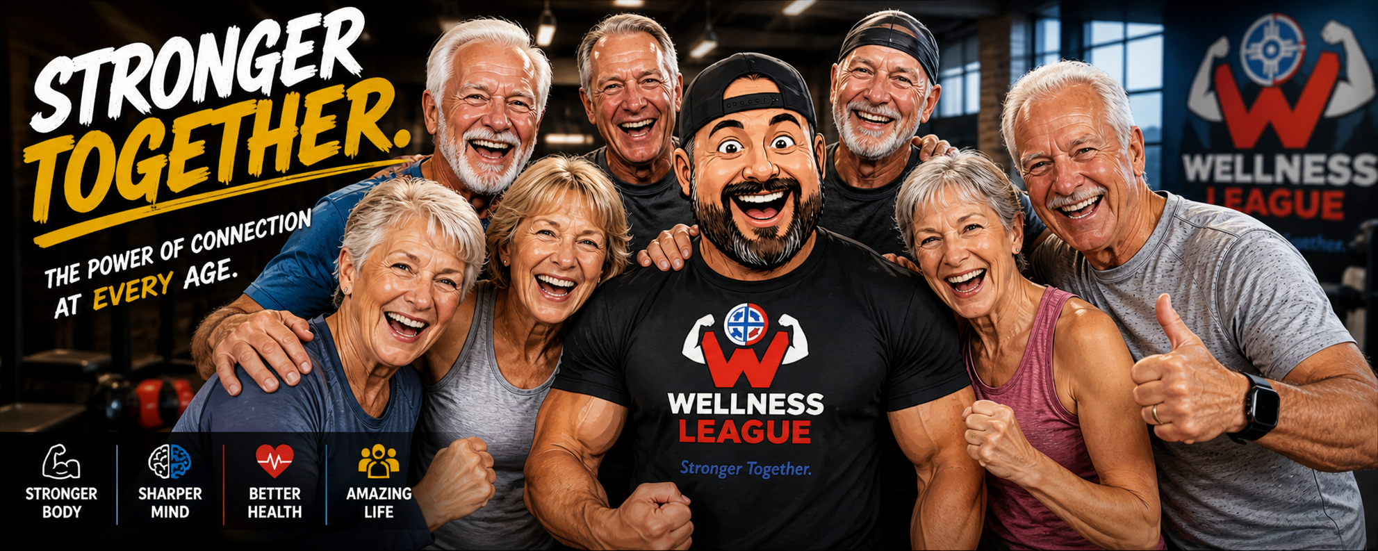Your Secret Weapon for Aging Well Isn’t Just Exercise… It’s People