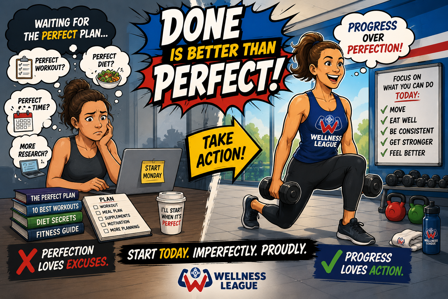 The Perfect Workout Plan Is Keeping You Stuck: Why Taking Action Matters More Than Perfection