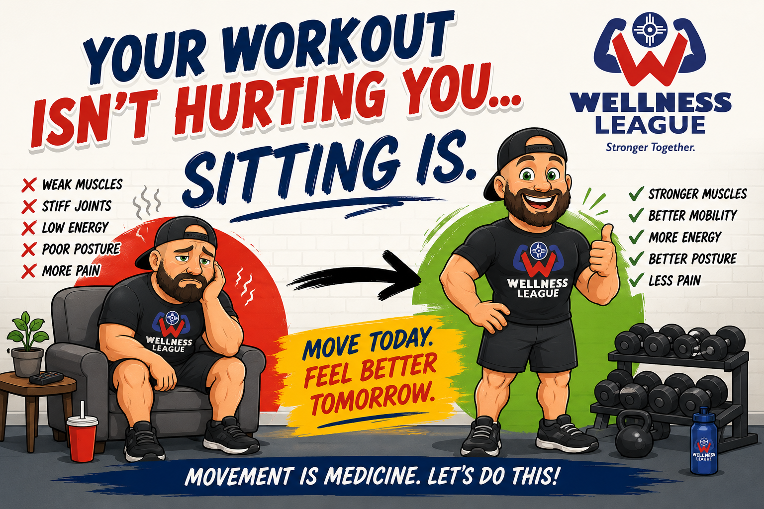 Your Workout Isn't Hurting You... Sitting Is