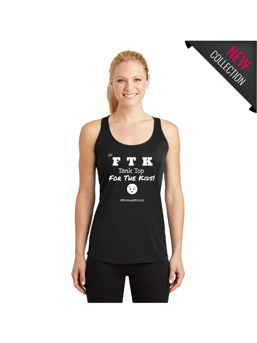 *** NEW & HOT for SUMMER!! *** The    Official    "FTK"    TANK  TOP  ~  {Black/ White}