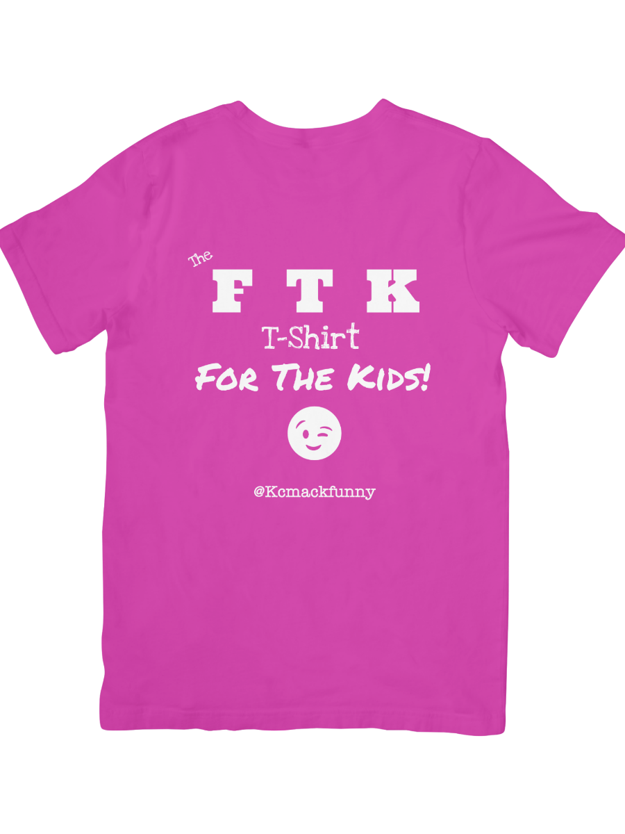FTK Tote Bag The OFFICIAL “FTK” T-Shirt-PINK and WHITE-3x4.png