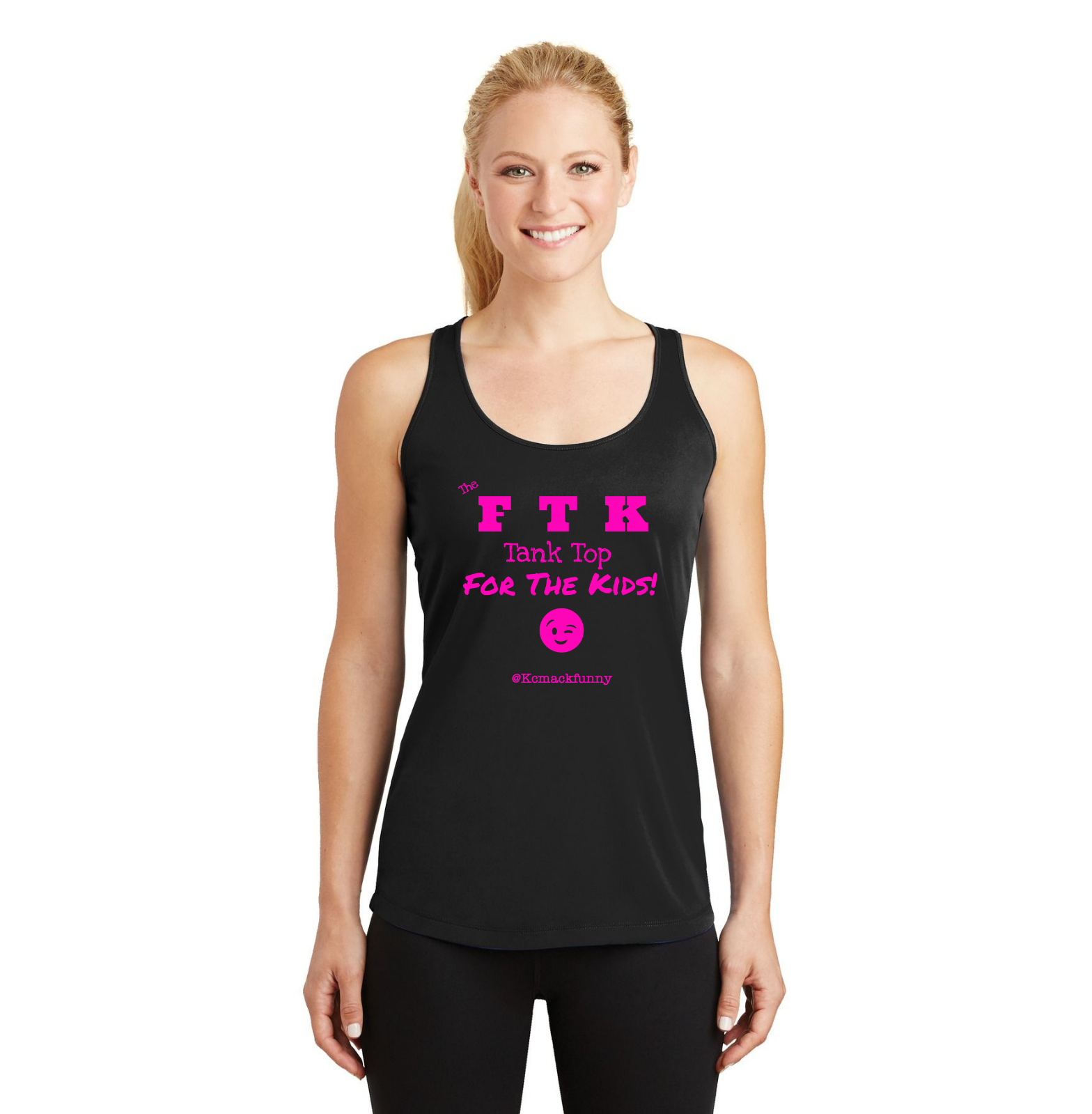 The OFFICIAL FTK Tank Top-BLACK and HOT PINK.png