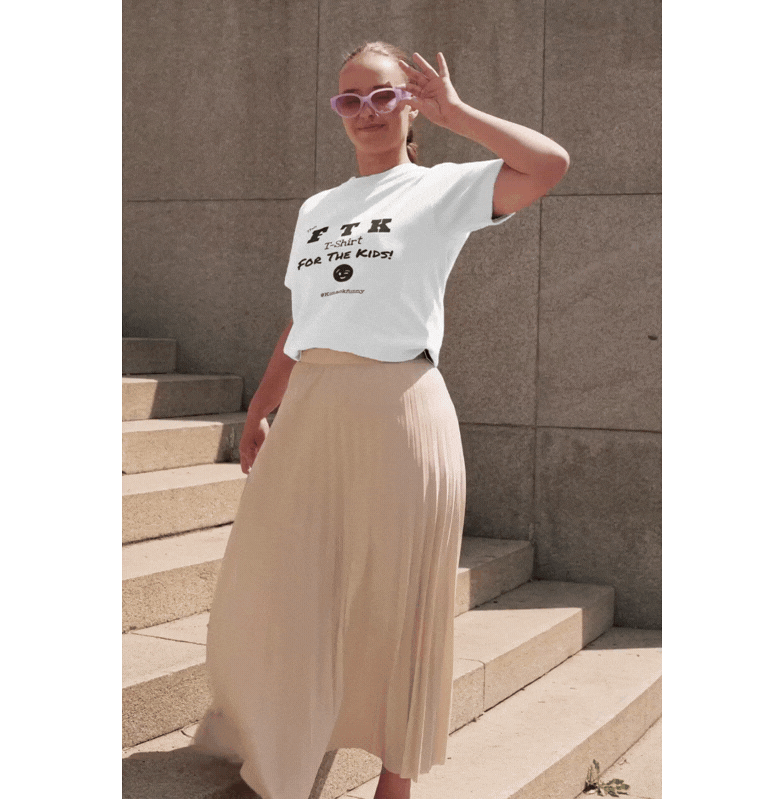 Video-FTK T-Shirt-WHITE and BLACK-Female Model-1.gif