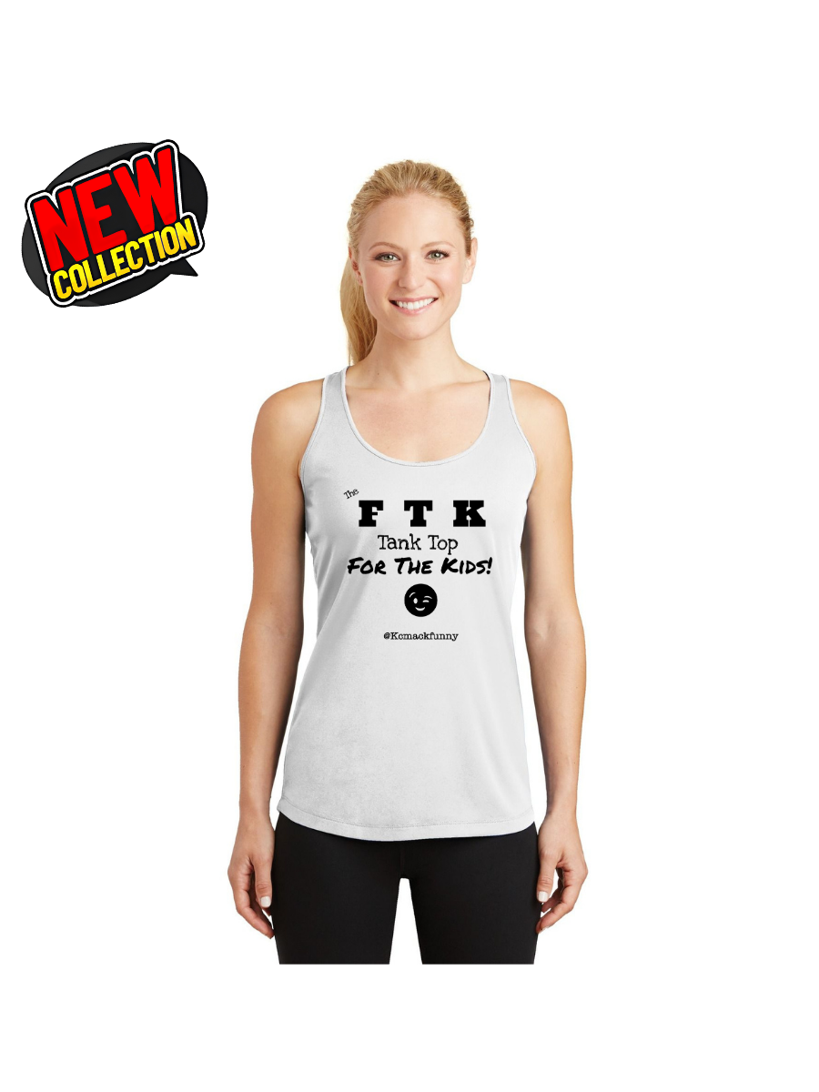 *** NEW & HOT for SUMMER!! *** The    Official    "FTK"    TANK  TOP  ~  {White/ Black}