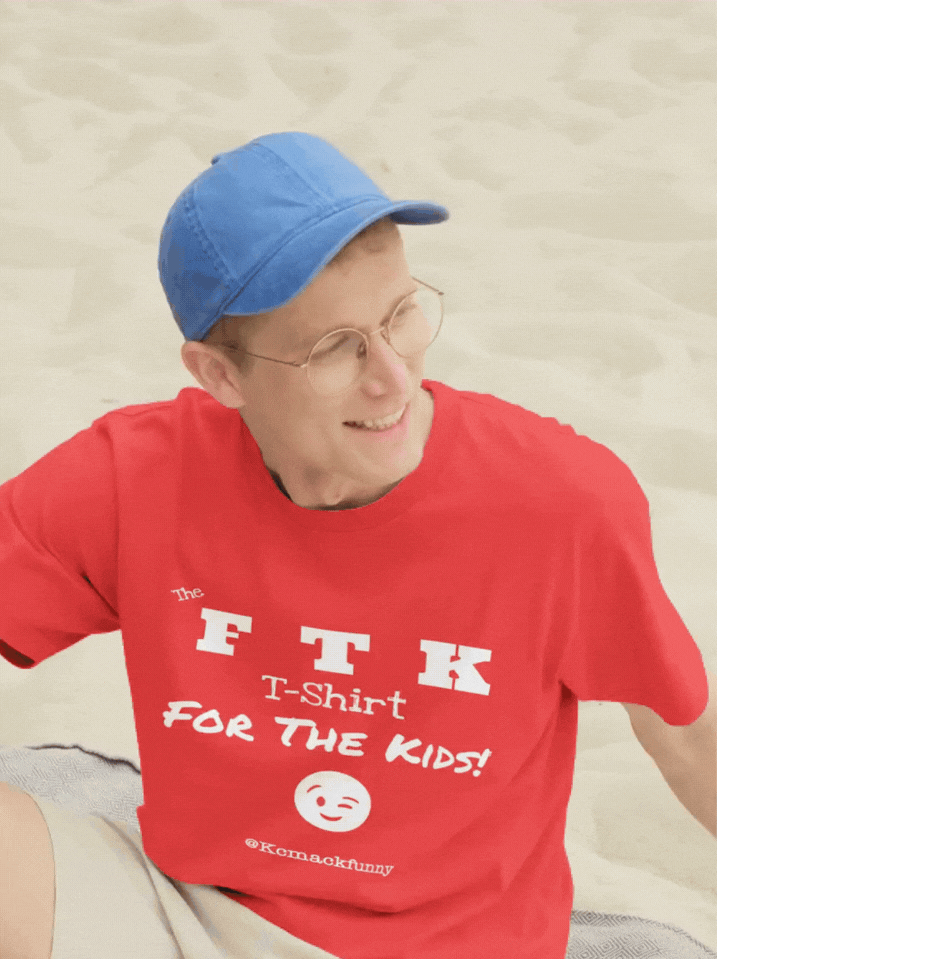 ***NEW COLORS AVAILABLE*** - The OFFICIAL “FTK” T-Shirt- {Red/White}