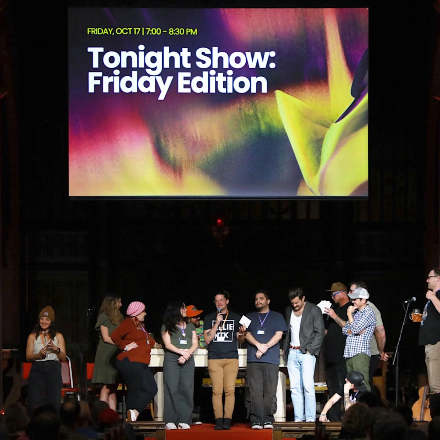 We miss you already! Hope y&rsquo;all are enjoying your safe travels back home. 

Shall we reminisce on The Tonight Show: Friday Edition? Return of the Sorting Hat and of Au Contraire Mon Fr&egrave;re, a Monty Python-esque skit, hearing from Andy &am
