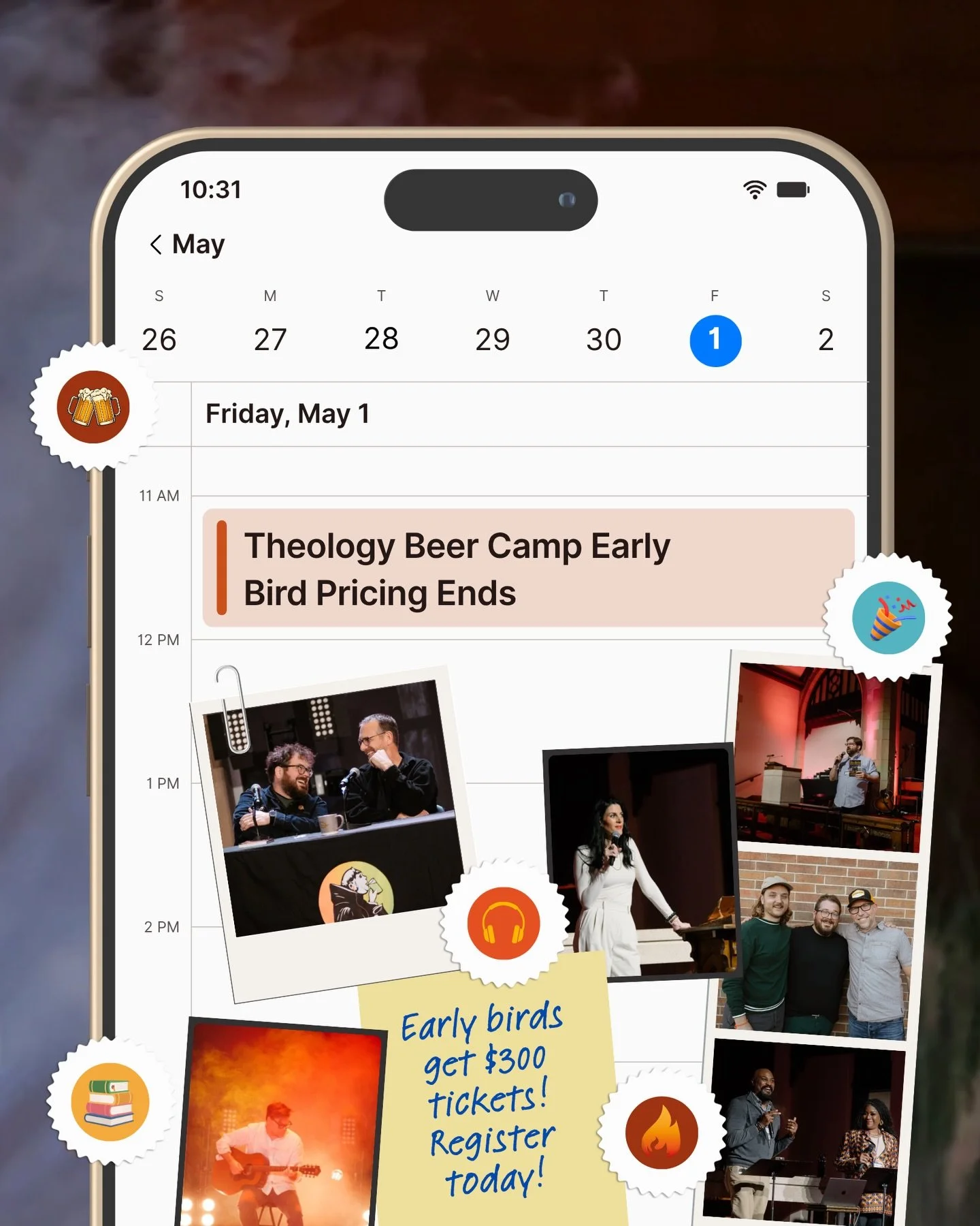 🚨Alert! Alert! 2 weeks left of early bird pricing. 

Lock in your spot at Theology Beer Camp: The Godpodcalype asap for just $300 🎉

🎟️ See you there theology nerds!