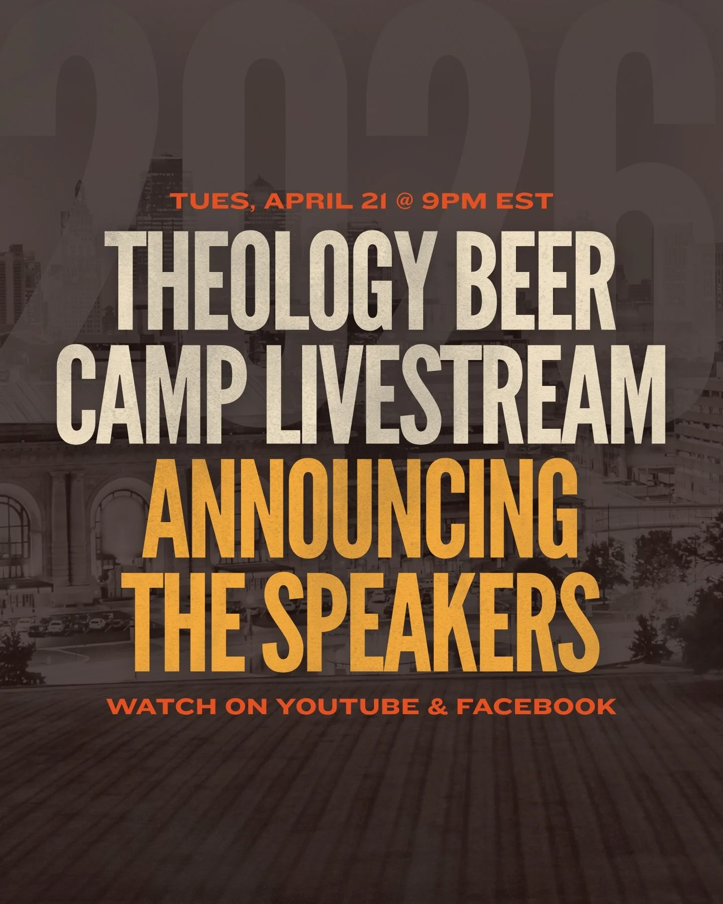 Broadcasting Live From The Wasteland 📡 We&rsquo;ve got another livestream coming atcha!!! 

THIS TUESDAY at 9pm EST / 8pm CST / 6pm PST. You can catch us announcing the epic speaker line up for this year 👀🎉🎤

Join the party on Homebrewed Christia