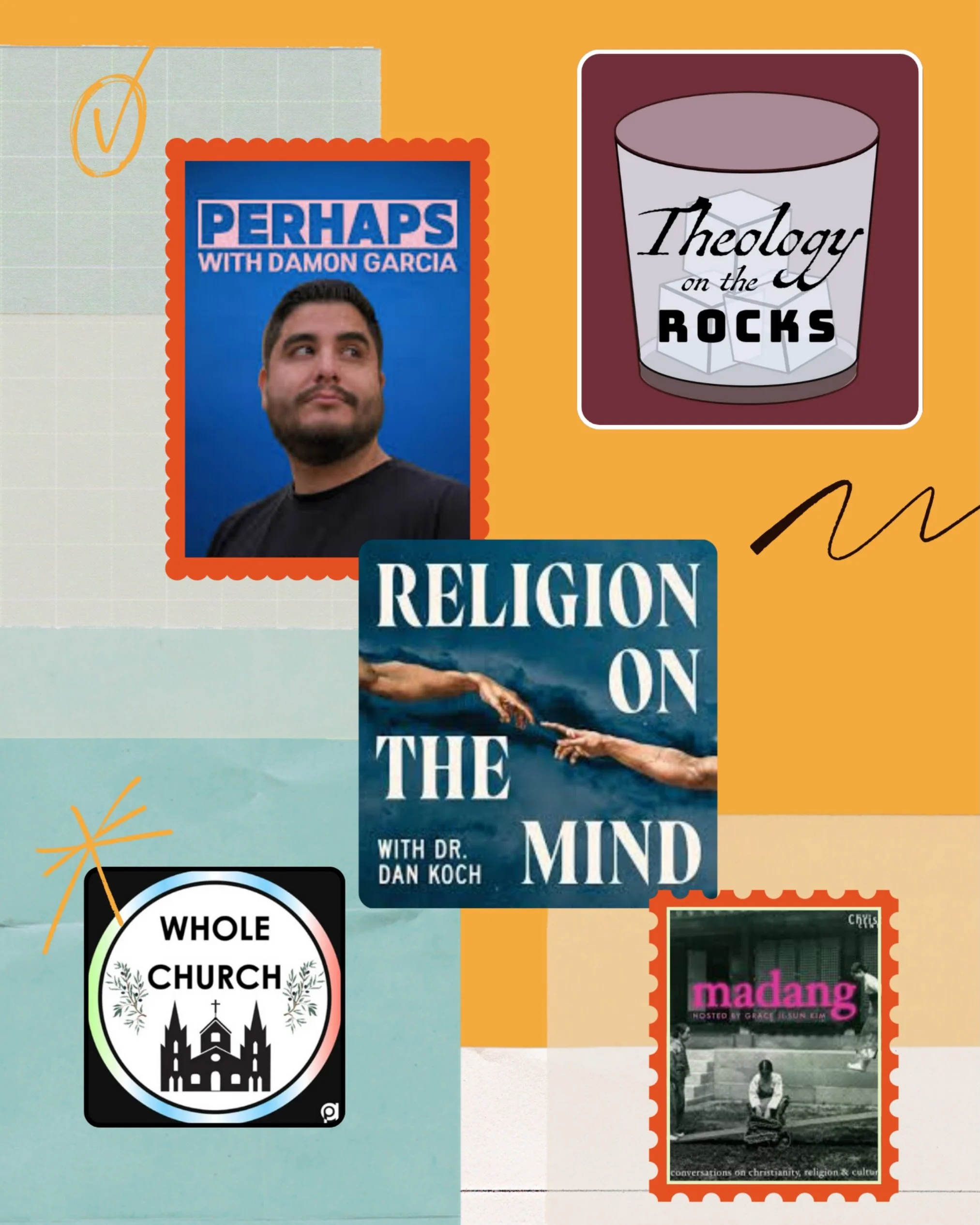 We&rsquo;ve got so many great God-Pods joining us this year - I mean, it is The GodPodcalypse after all! 

Here are a couple more of our friends who will be there!
➖@dancoke of Religion on the Mind
➖@whoisdamon of Perhaps
➖@gracejisunkim of Madang
➖@
