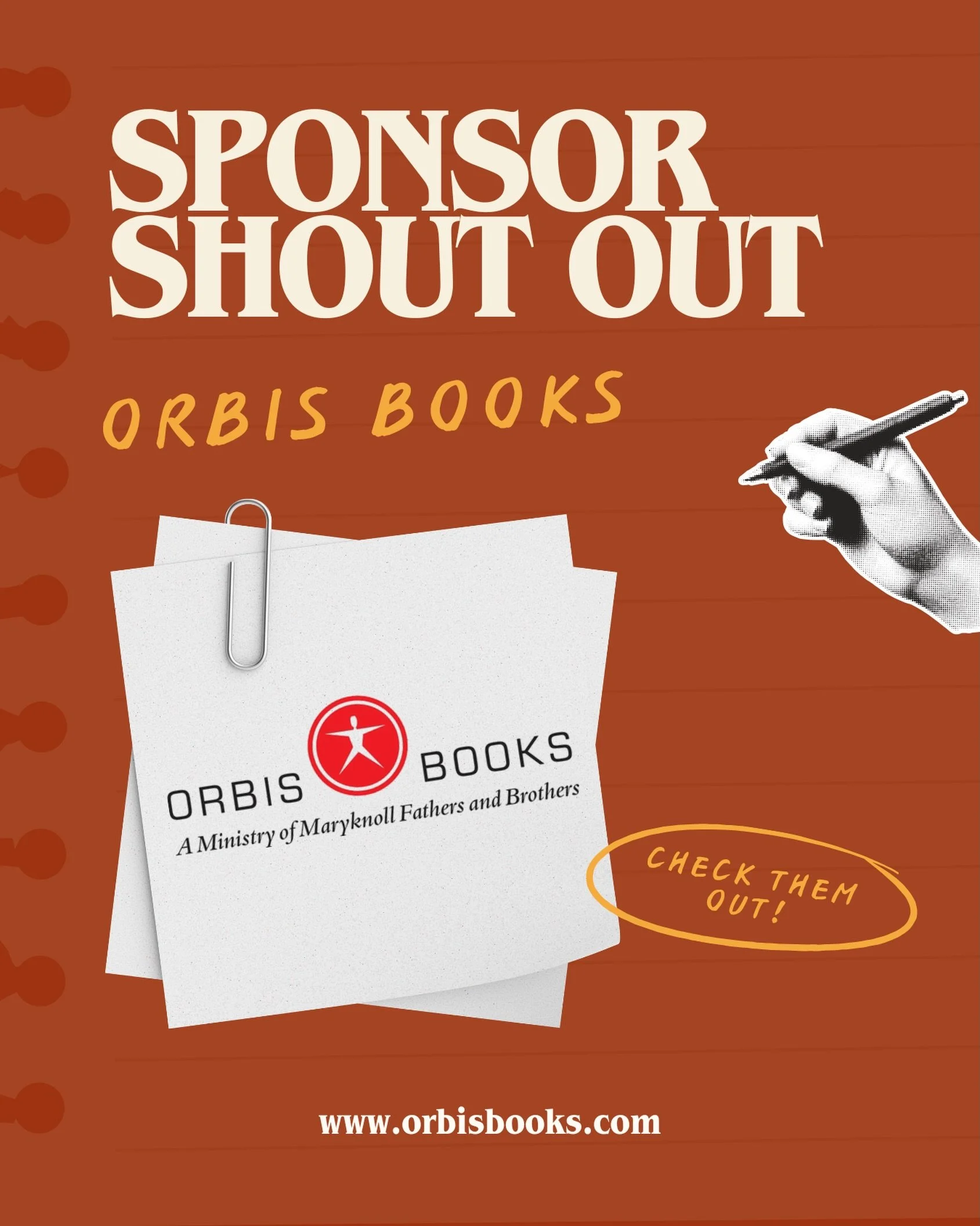 We&rsquo;re excited to welcome back Orbis Books as a sponsor of Theology Beer Camp! 📚

For decades, Orbis has been publishing bold, thoughtful work that expands the conversation and challenges readers to see faith through a wider lens.

Orbis Books 